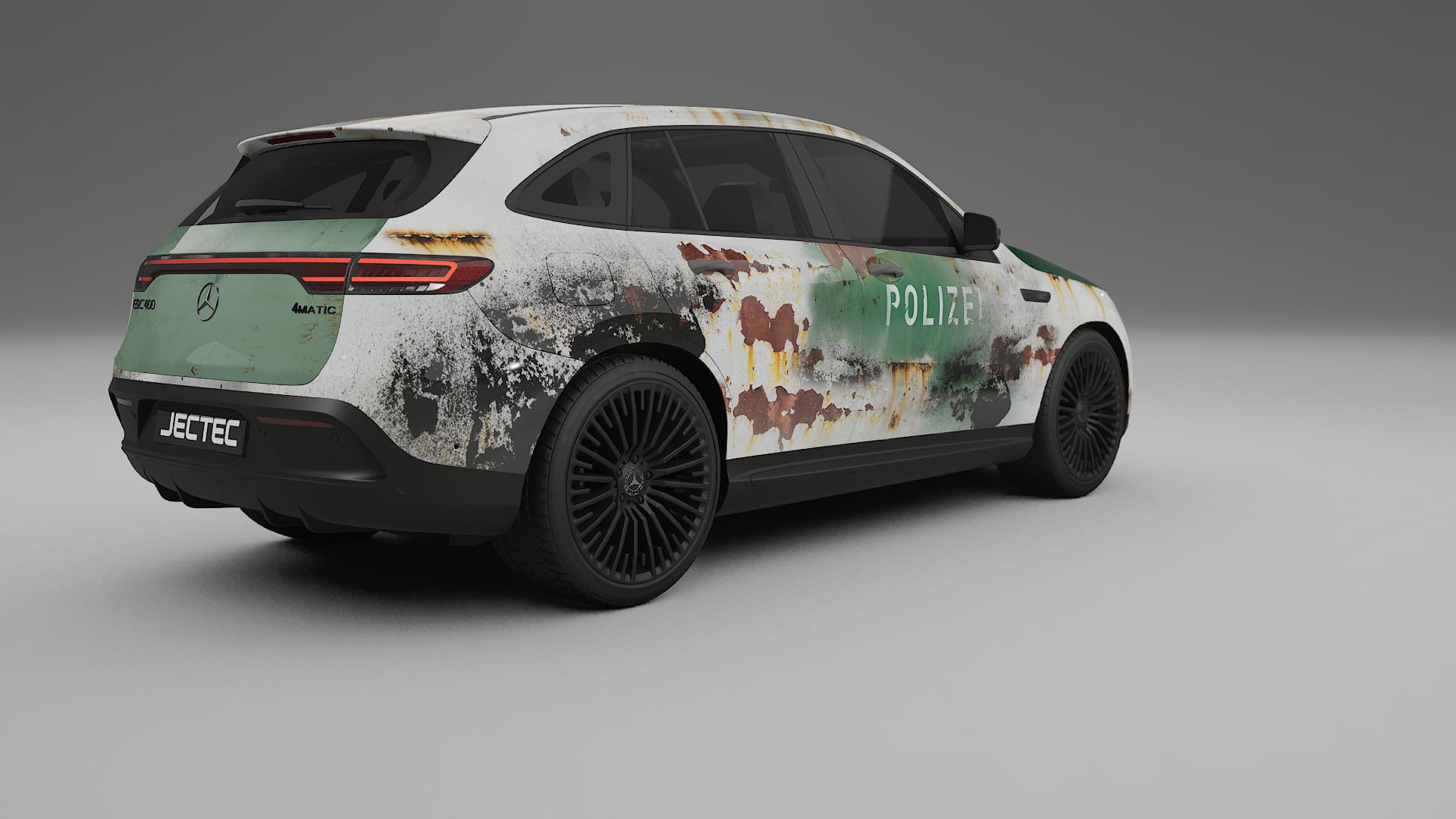 Mercedes EQC AMG COBRA 11 – Design-Wrap PPF-Kit aus bedruckbarer Polyurethanfolie