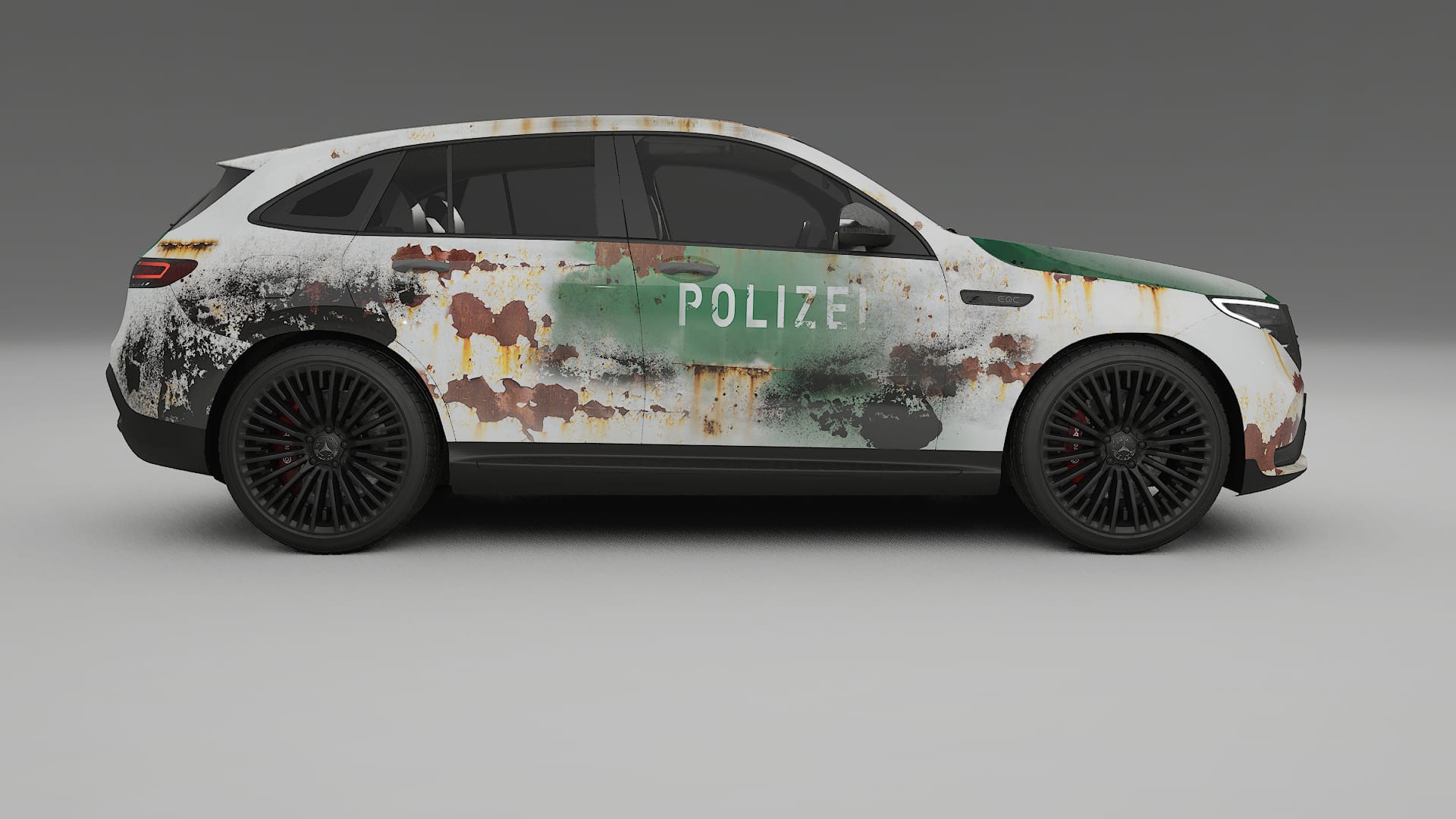 Mercedes EQC AMG COBRA 11 – Design-Wrap PPF-Kit aus bedruckbarer Polyurethanfolie