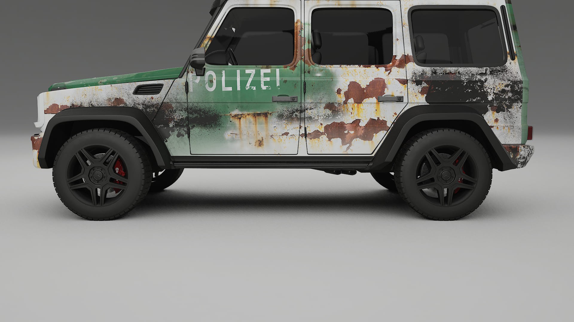 Mercedes G-class 4x4 W463 COBRA 11 – Design-Wrap PPF-Kit aus bedruckbarer Polyurethanfolie