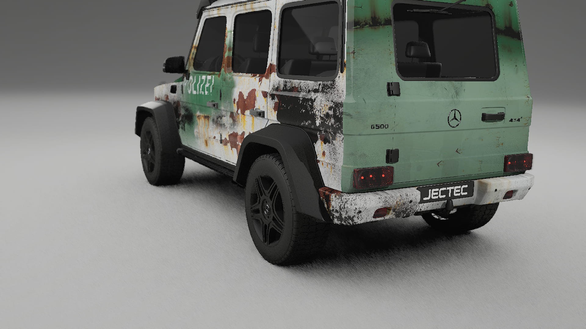 Mercedes G-class 4x4 W463 COBRA 11 – Design-Wrap PPF-Kit aus bedruckbarer Polyurethanfolie