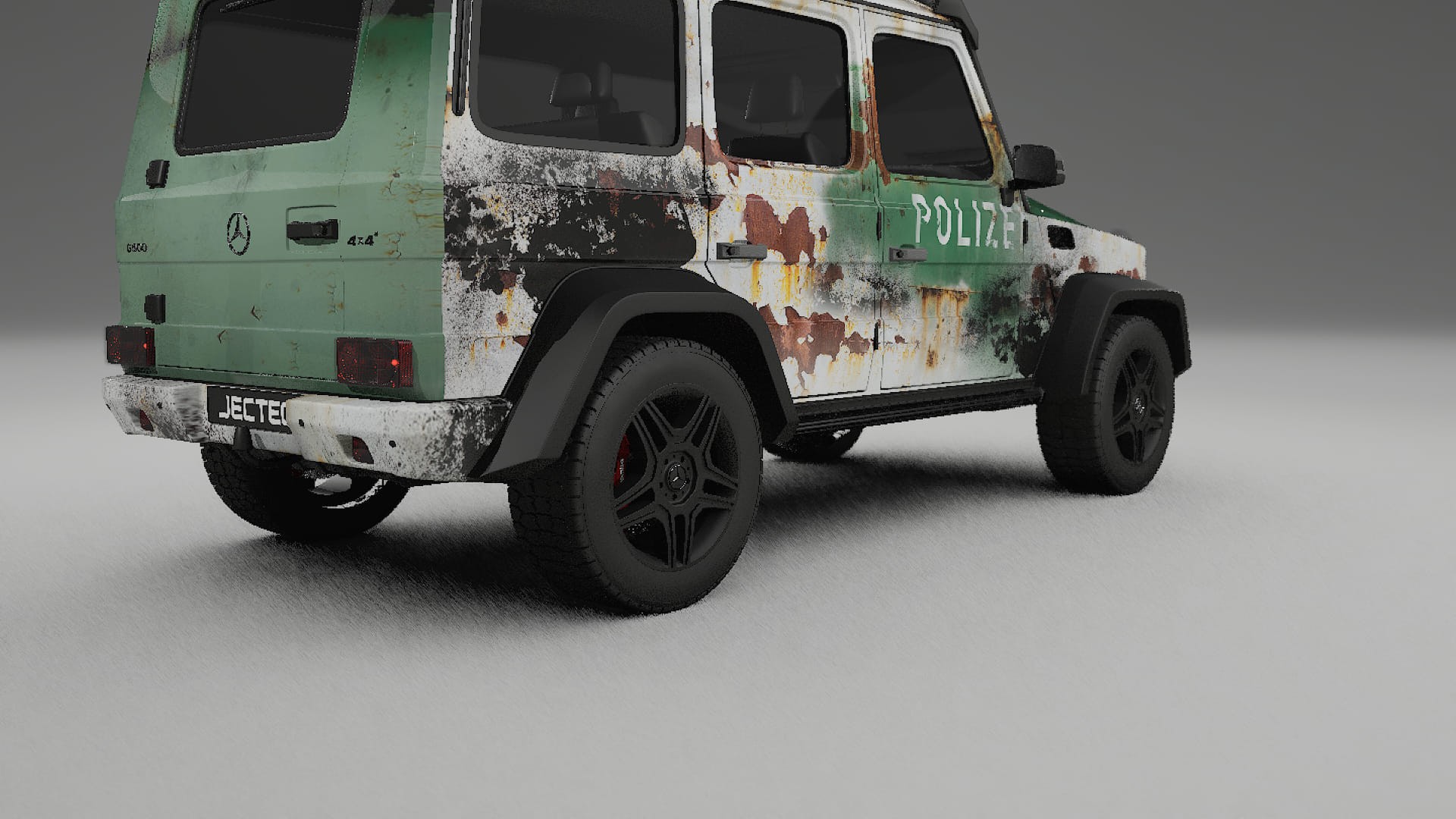 Mercedes G-class 4x4 W463 COBRA 11 – Design-Wrap PPF-Kit aus bedruckbarer Polyurethanfolie