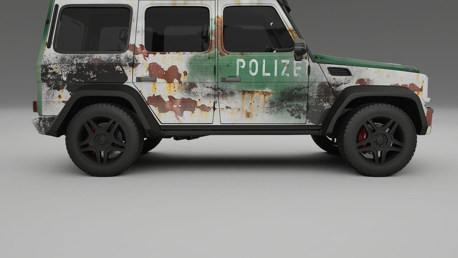 Mercedes G-class 4x4 W463 COBRA 11 – Design-Wrap PPF-Kit aus bedruckbarer Polyurethanfolie