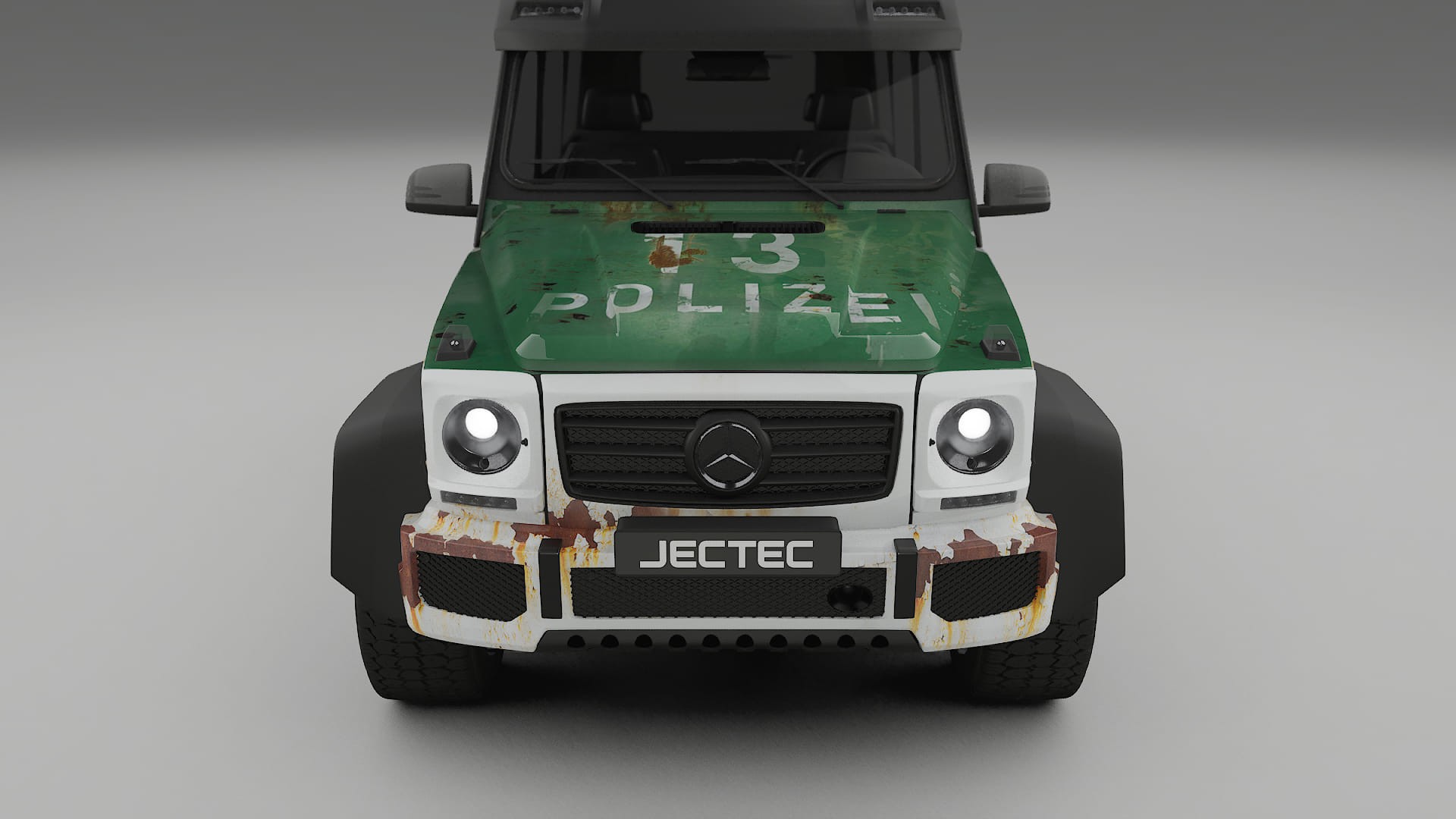 Mercedes G-class 4x4 W463 COBRA 11 – Design-Wrap PPF-Kit aus bedruckbarer Polyurethanfolie