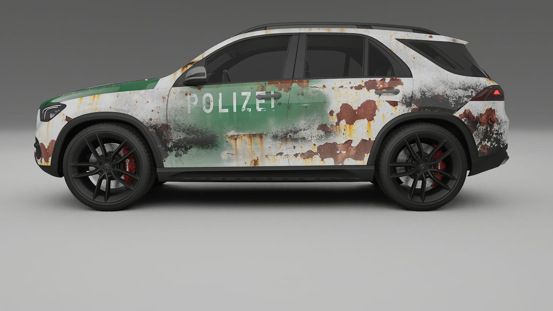 Mercedes GLE W167 COBRA 11 – Design-Wrap PPF-Kit aus bedruckbarer Polyurethanfolie