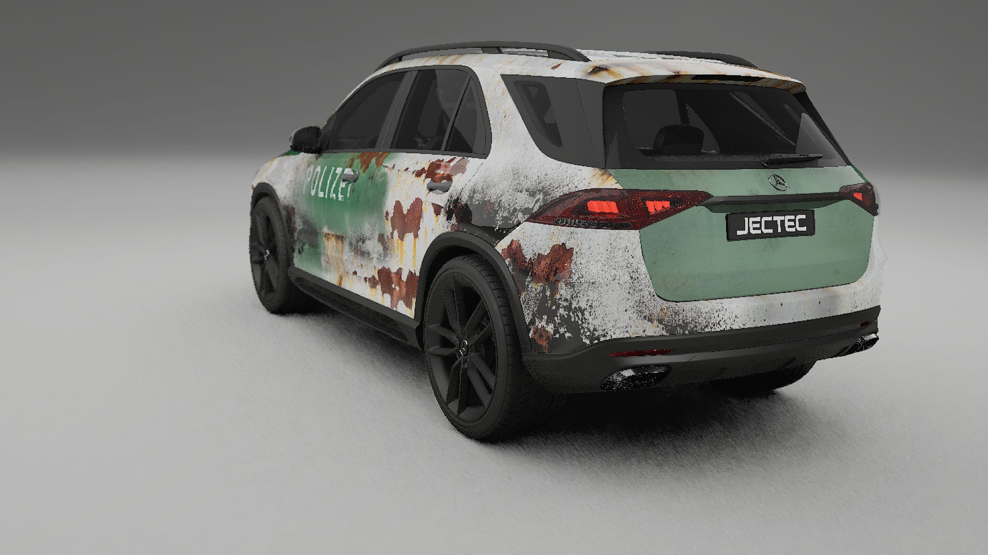 Mercedes GLE W167 COBRA 11 – Design-Wrap PPF-Kit aus bedruckbarer Polyurethanfolie