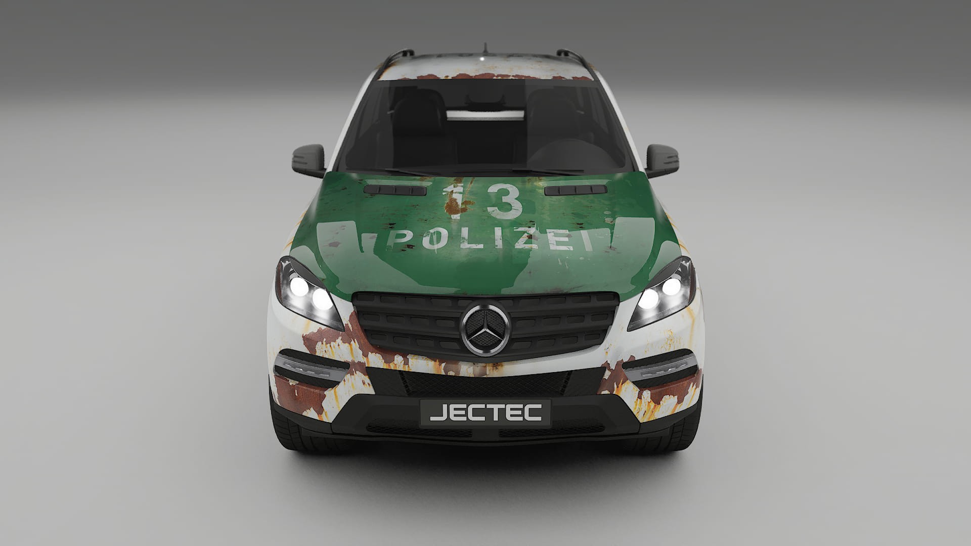 Mercedes M-class W166 COBRA 11 – Design-Wrap PPF-Kit aus bedruckbarer Polyurethanfolie