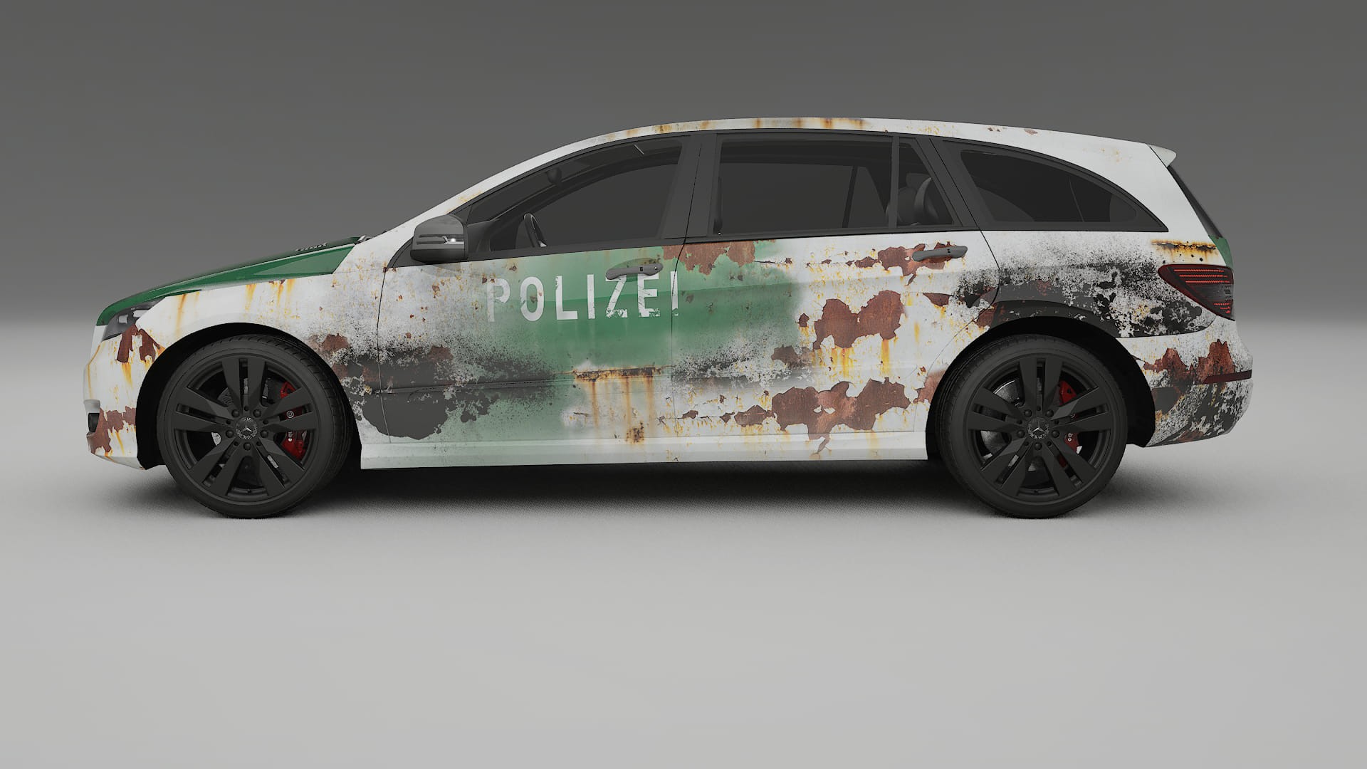 Mercedes R-class W251 facelift LCI COBRA 11 – Design-Wrap PPF-Kit aus bedruckbarer Polyurethanfolie