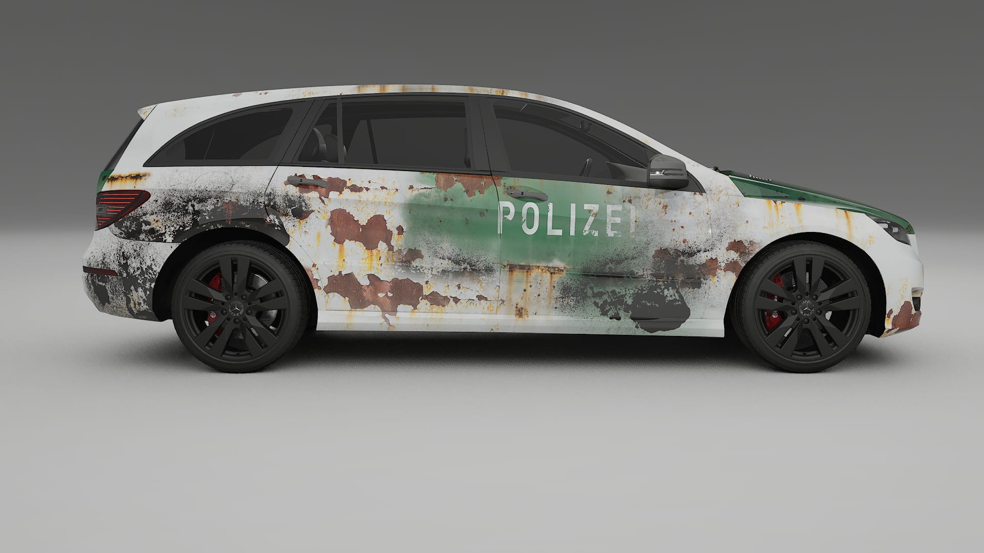 Mercedes R-class W251 facelift LCI COBRA 11 – Design-Wrap PPF-Kit aus bedruckbarer Polyurethanfolie