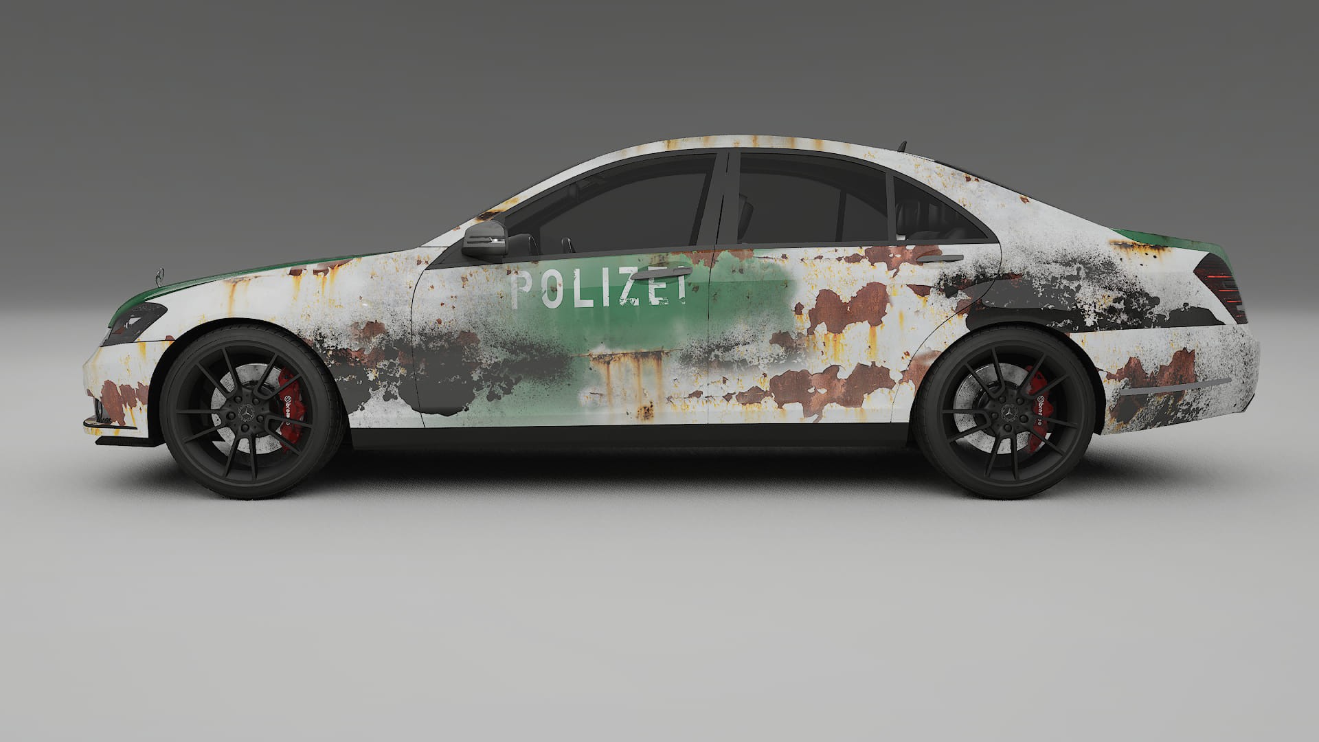 Mercedes S-class W221 facelift LCI COBRA 11 – Design-Wrap PPF-Kit aus bedruckbarer Polyurethanfolie