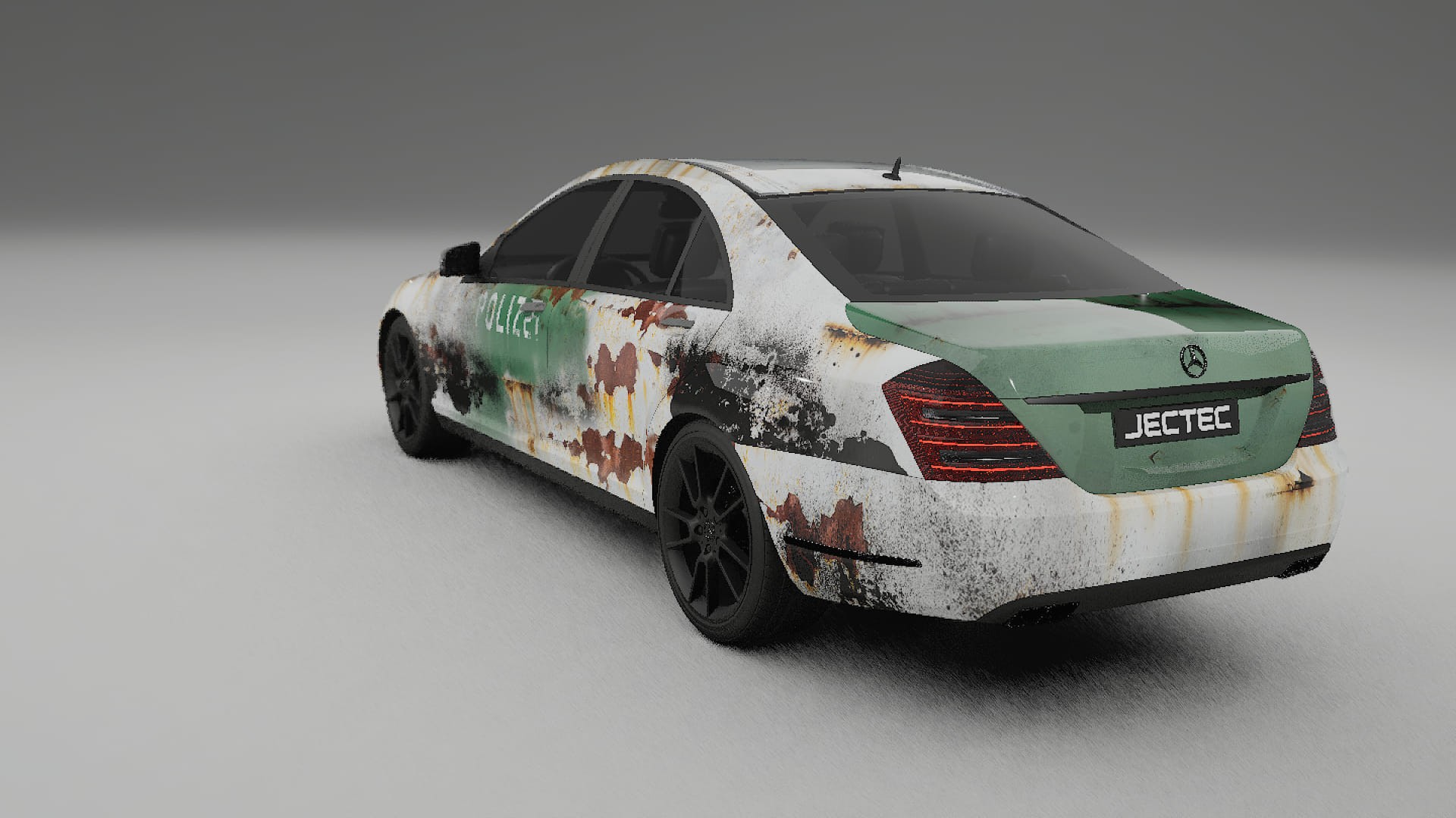 Mercedes S-class W221 facelift LCI COBRA 11 – Design-Wrap PPF-Kit aus bedruckbarer Polyurethanfolie