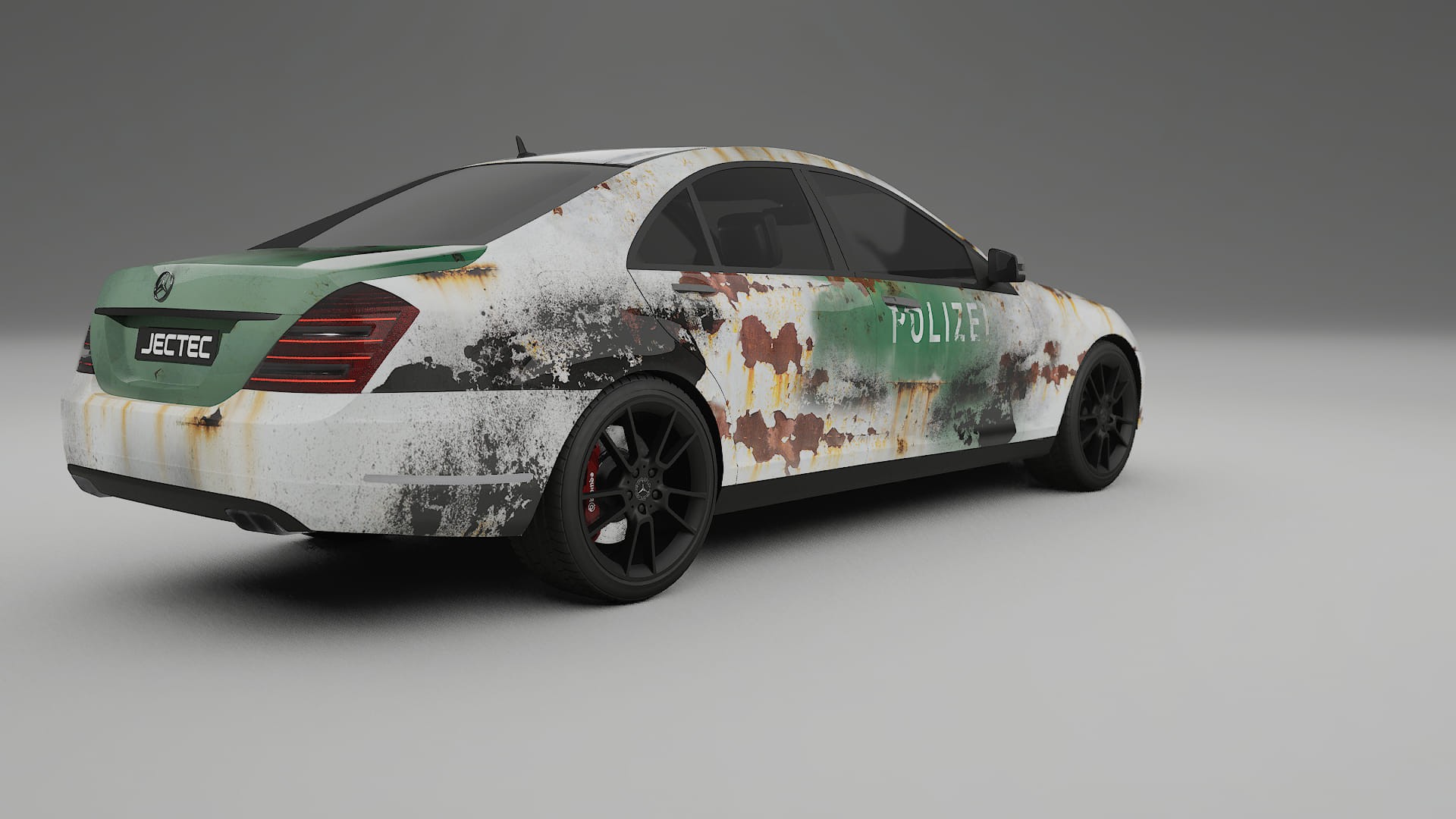 Mercedes S-class W221 facelift LCI COBRA 11 – Design-Wrap PPF-Kit aus bedruckbarer Polyurethanfolie