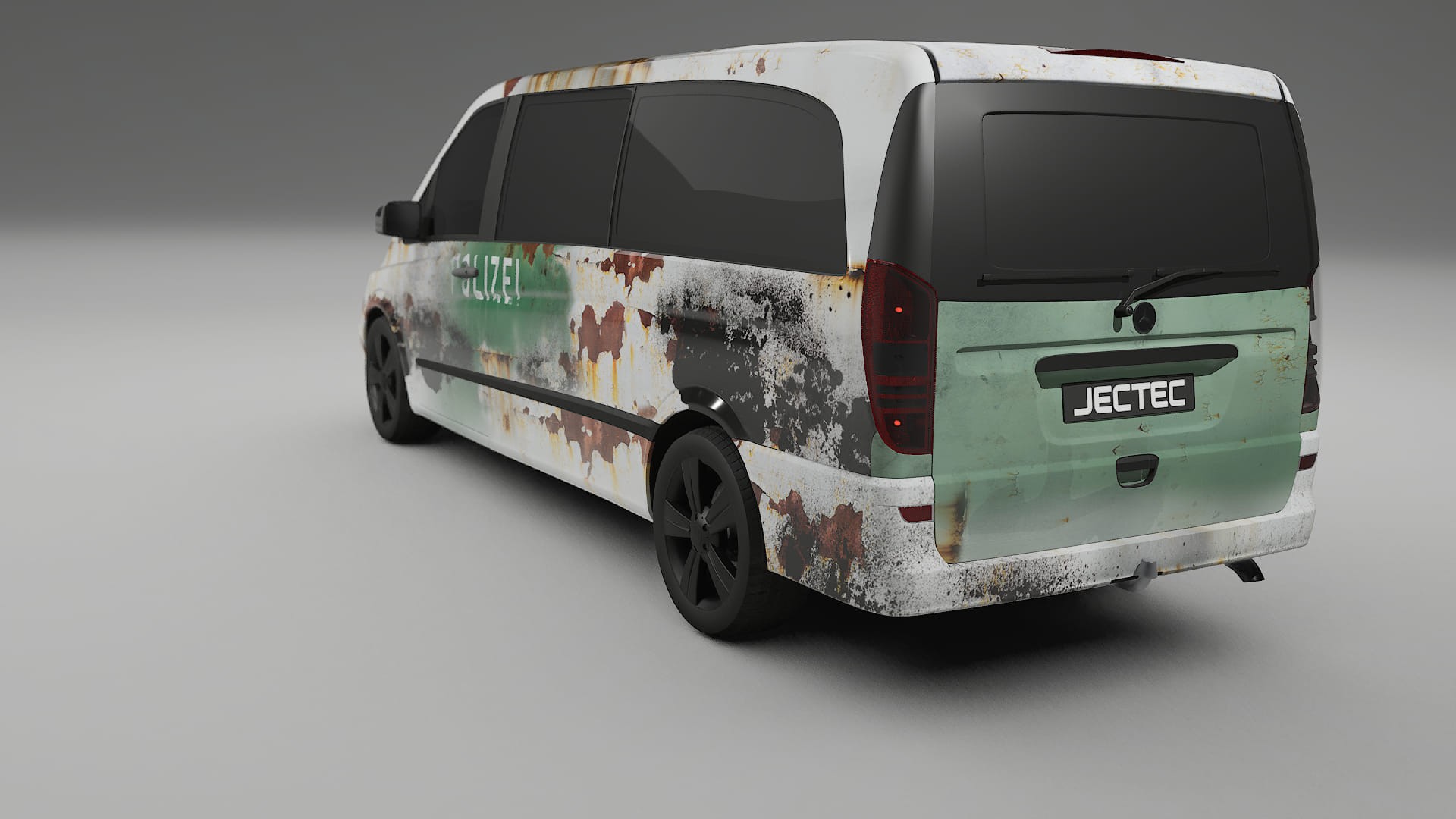 Mercedes Viano Extralong W439 Facelift LCI COBRA 11 – Design-Wrap PPF-Kit aus bedruckbarer Polyurethanfolie