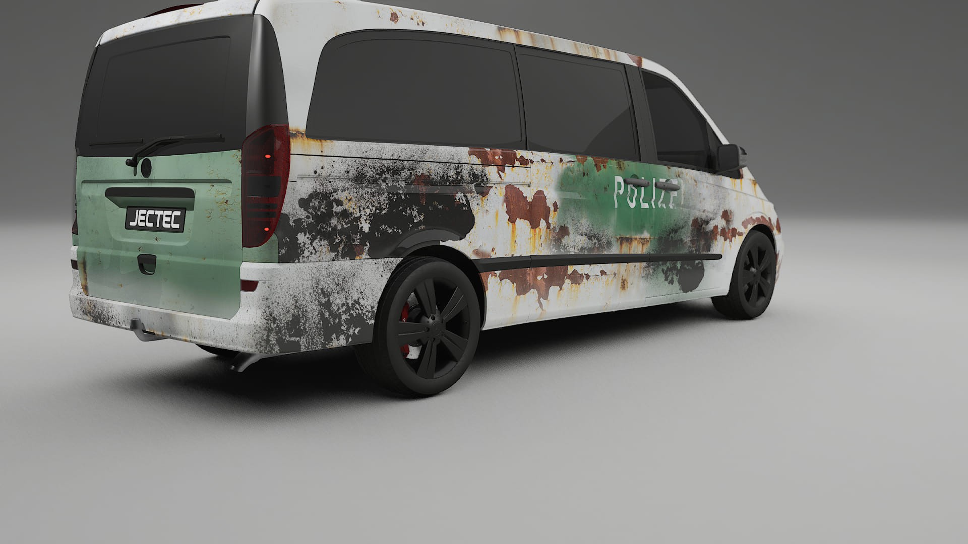 Mercedes Viano Extralong W439 Facelift LCI COBRA 11 – Design-Wrap PPF-Kit aus bedruckbarer Polyurethanfolie
