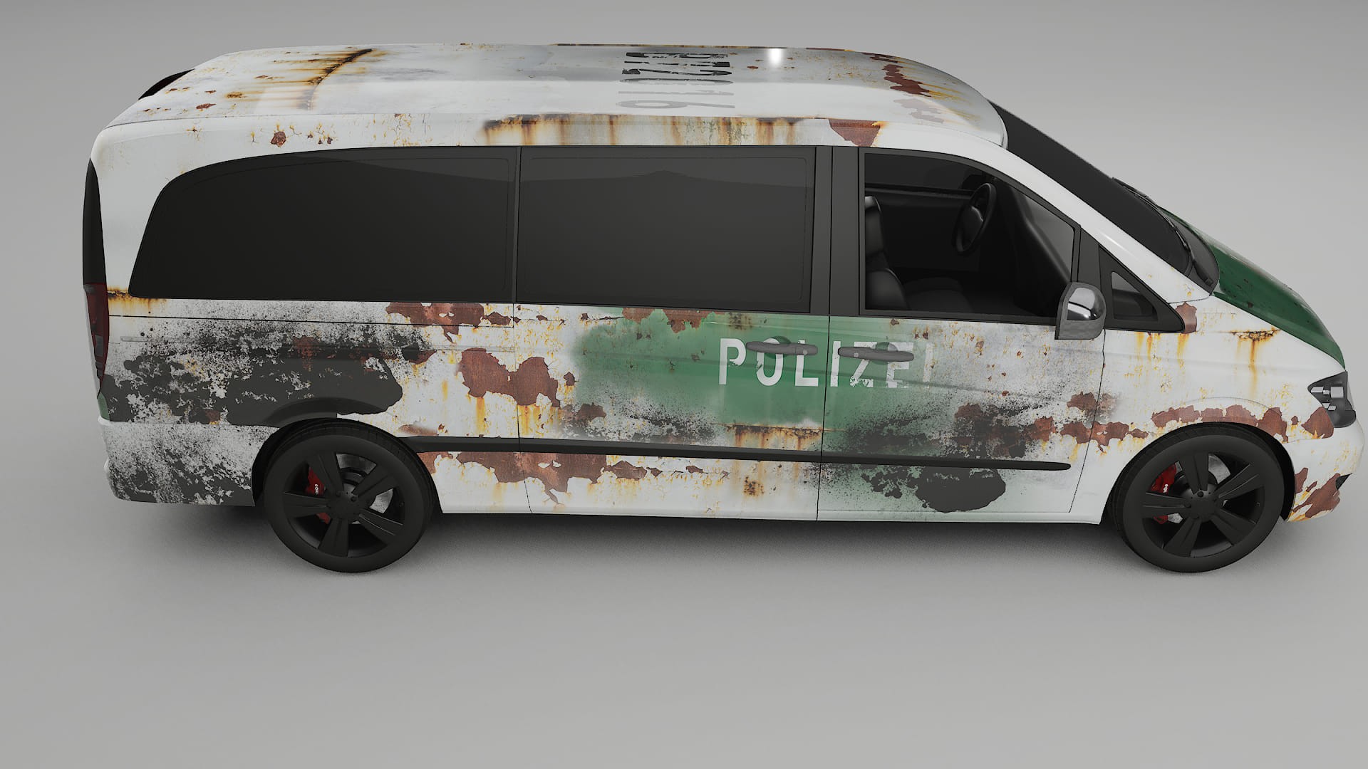 Mercedes Viano Extralong W439 Facelift LCI COBRA 11 – Design-Wrap PPF-Kit aus bedruckbarer Polyurethanfolie