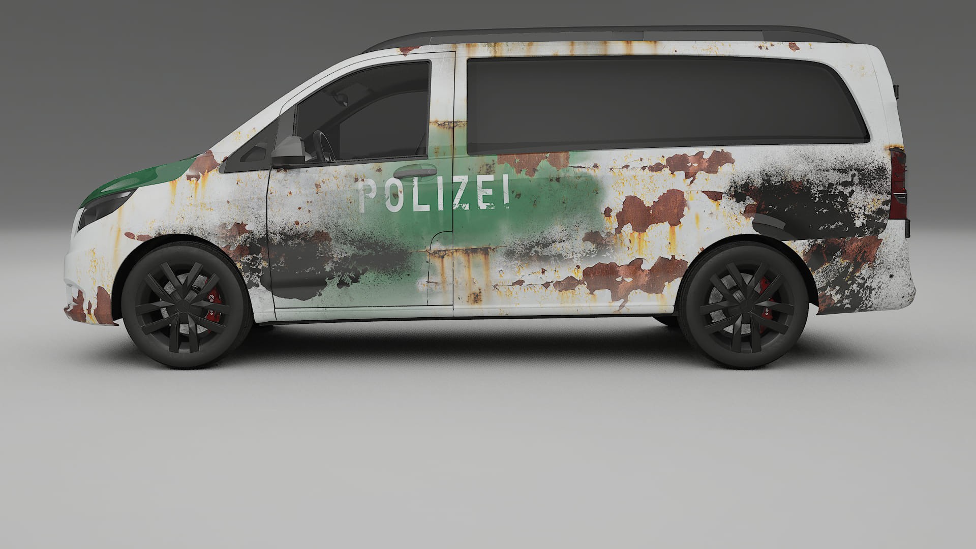 Mercedes Vito Short W447 prefacelift pre-LCI COBRA 11 – Design-Wrap PPF-Kit aus bedruckbarer Polyurethanfolie