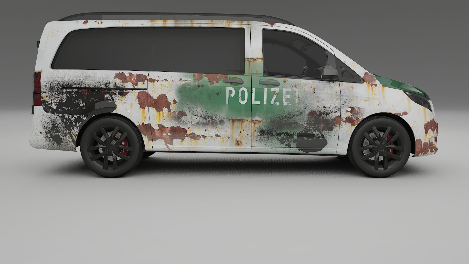 Mercedes Vito Short W447 prefacelift pre-LCI COBRA 11 – Design-Wrap PPF-Kit aus bedruckbarer Polyurethanfolie