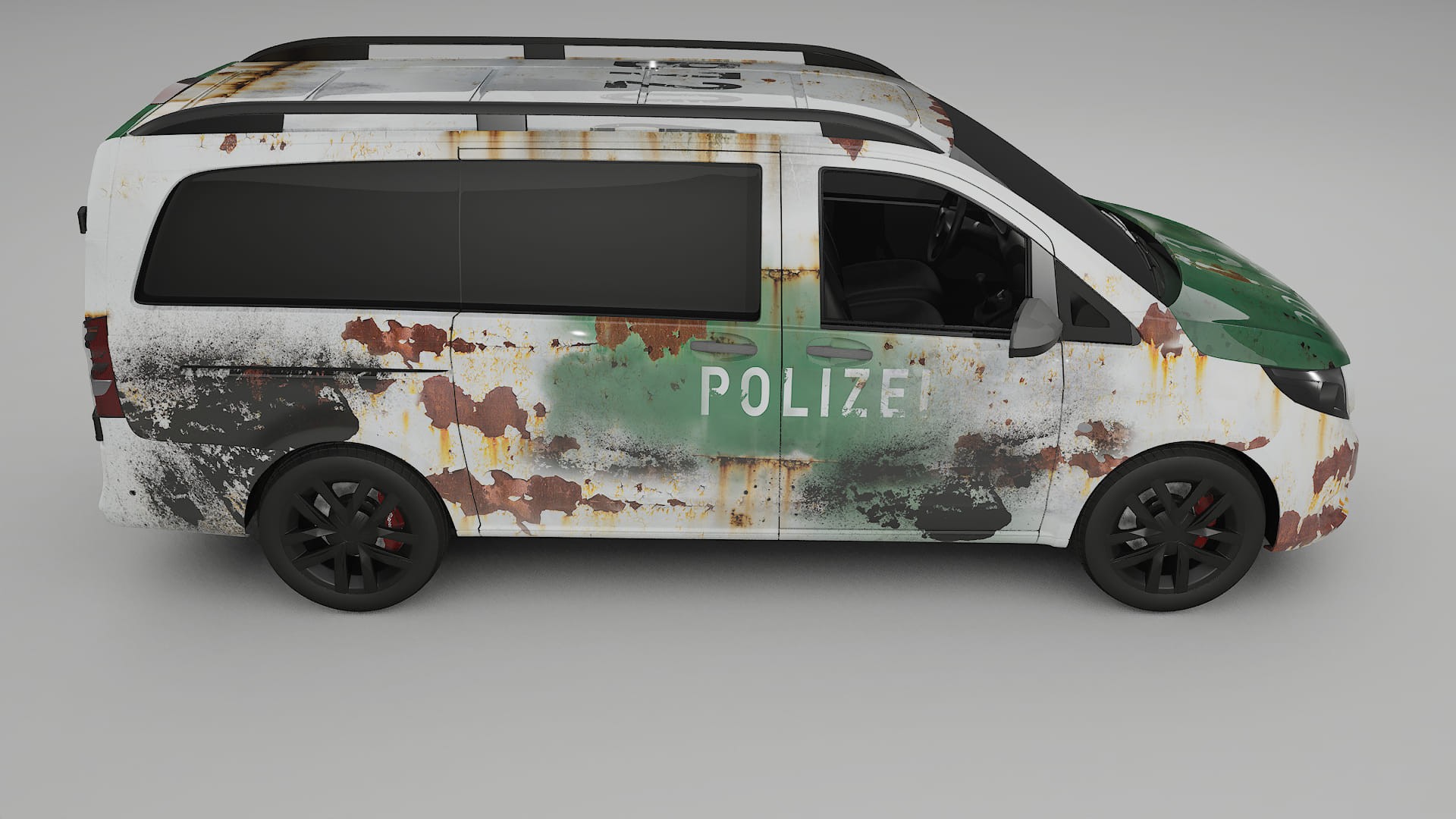 Mercedes Vito Short W447 prefacelift pre-LCI COBRA 11 – Design-Wrap PPF-Kit aus bedruckbarer Polyurethanfolie
