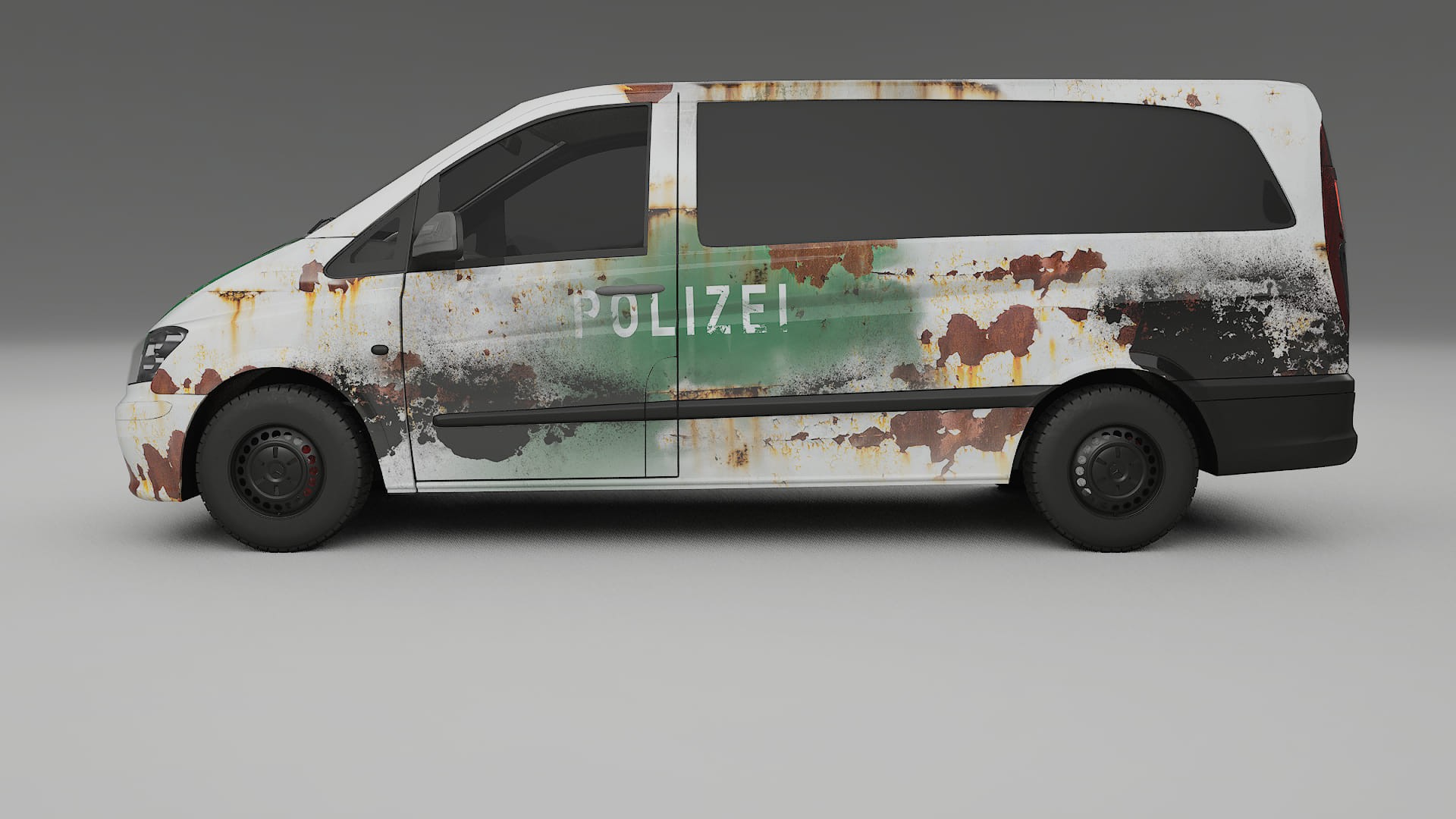 Mercedes Vito Short W639 facelift LCI COBRA 11 – Design-Wrap PPF-Kit aus bedruckbarer Polyurethanfolie