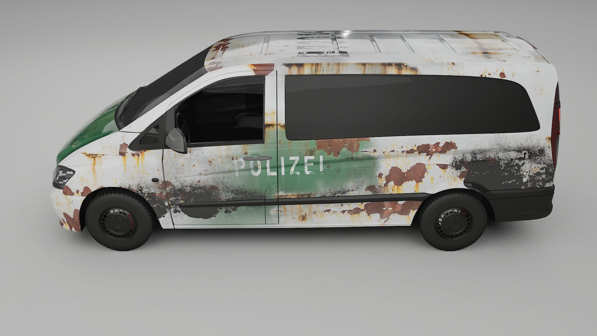 Mercedes Vito Short W639 facelift LCI COBRA 11 – Design-Wrap PPF-Kit aus bedruckbarer Polyurethanfolie