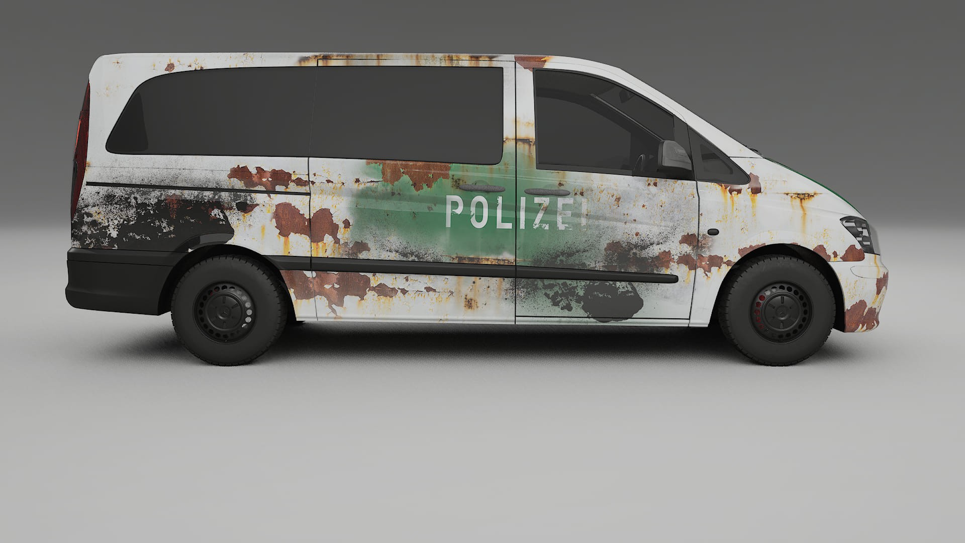 Mercedes Vito Short W639 facelift LCI COBRA 11 – Design-Wrap PPF-Kit aus bedruckbarer Polyurethanfolie