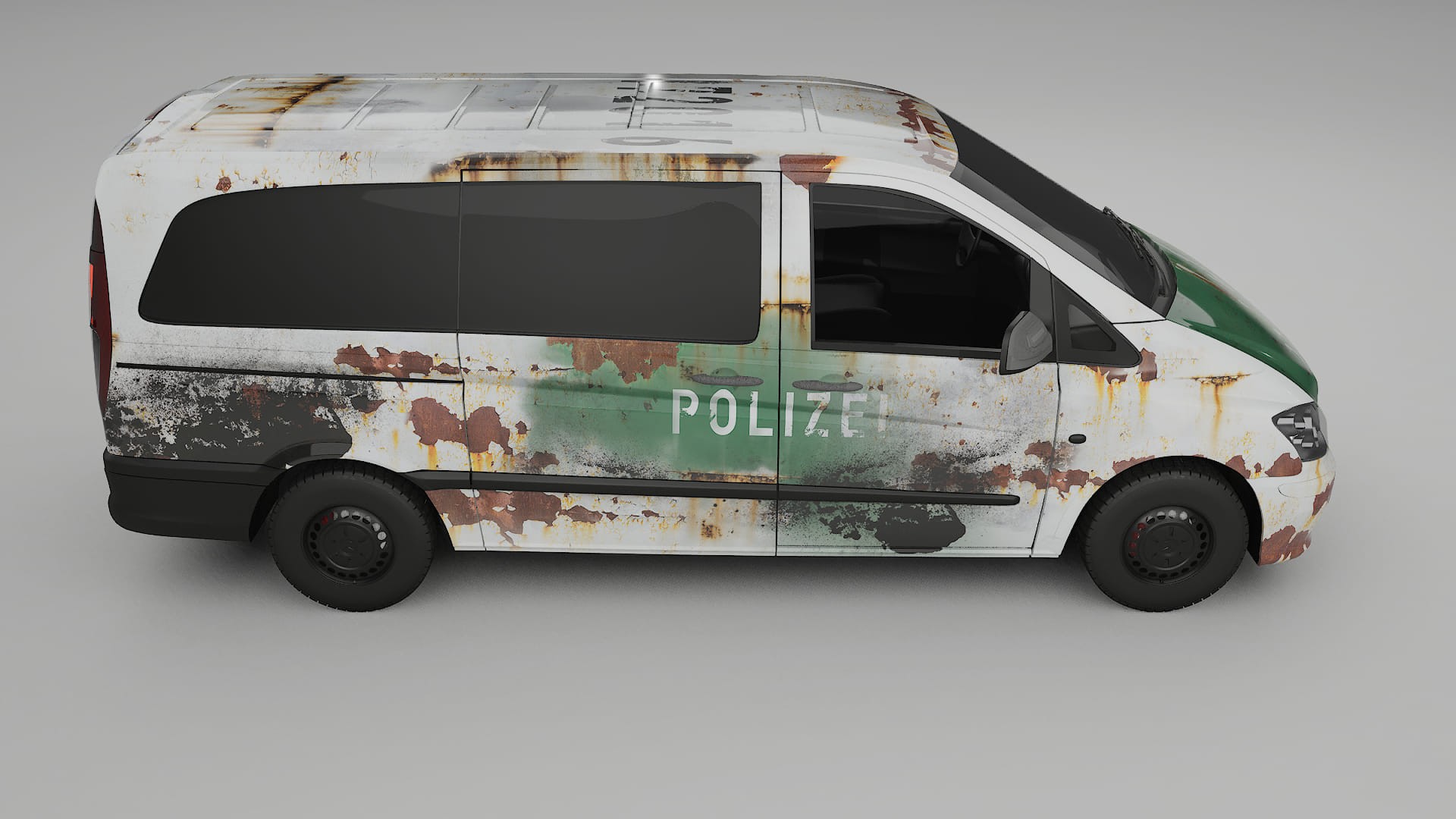 Mercedes Vito Short W639 facelift LCI COBRA 11 – Design-Wrap PPF-Kit aus bedruckbarer Polyurethanfolie