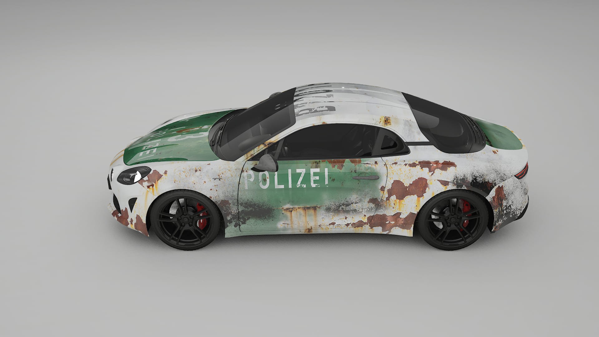 Renault Alpine A110 COBRA 11 – Design-Wrap PPF-Kit aus bedruckbarer Polyurethanfolie