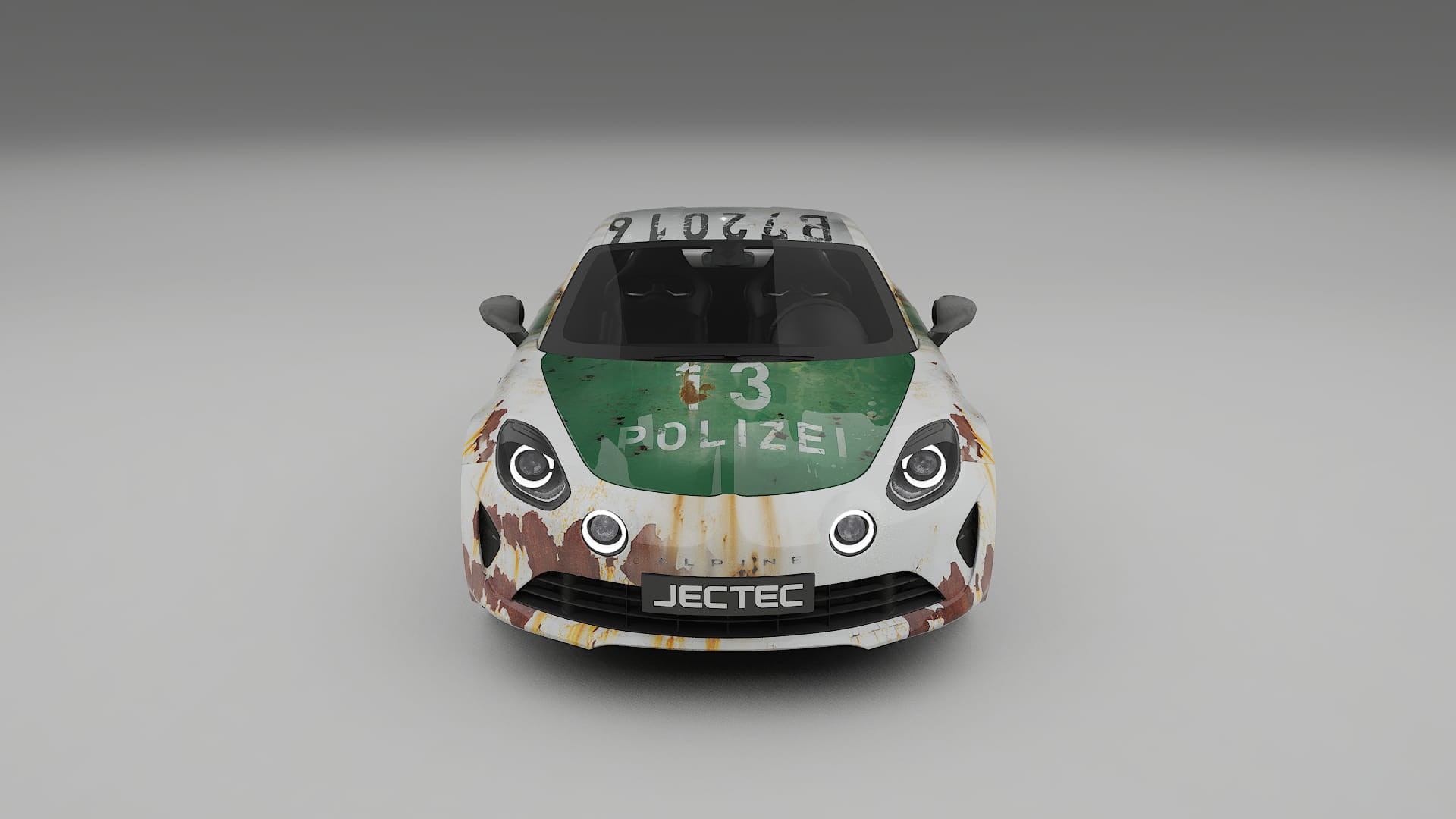 Renault Alpine A110 COBRA 11 – Design-Wrap PPF-Kit aus bedruckbarer Polyurethanfolie