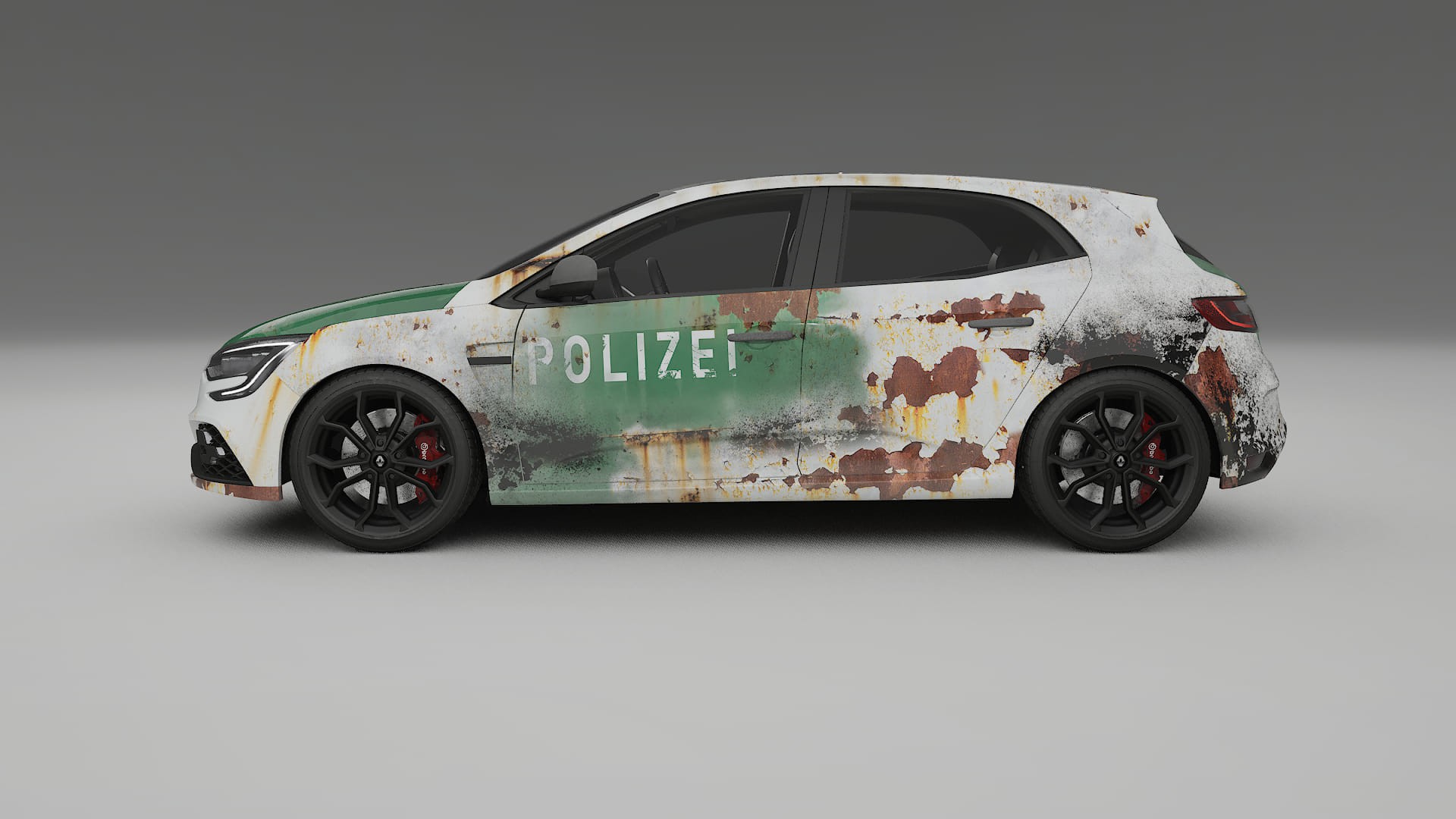 Renault Megane RS IV COBRA 11 – Design-Wrap PPF-Kit aus bedruckbarer Polyurethanfolie