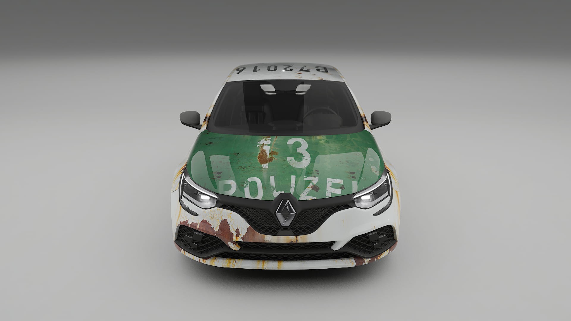 Renault Megane RS IV COBRA 11 – Design-Wrap PPF-Kit aus bedruckbarer Polyurethanfolie