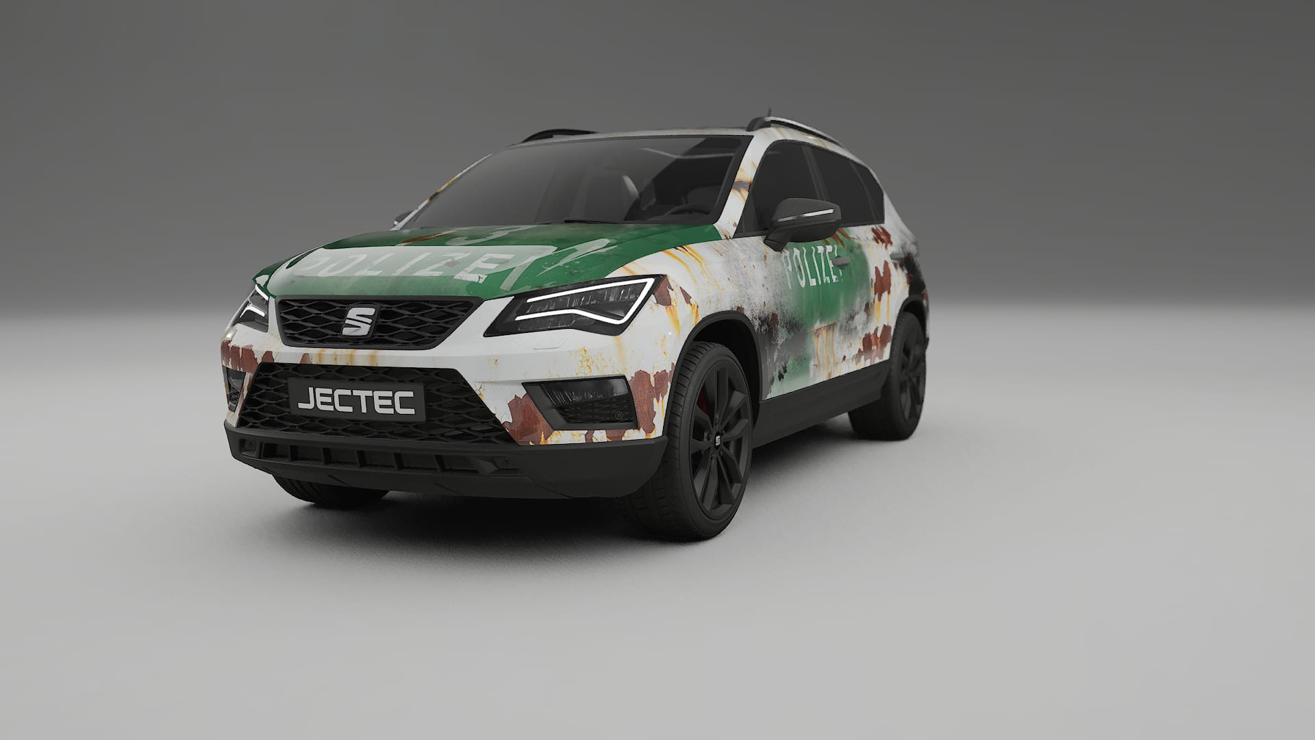Seat Ateca KH7 COBRA 11 – Design-Wrap PPF-Kit aus bedruckbarer Polyurethanfolie