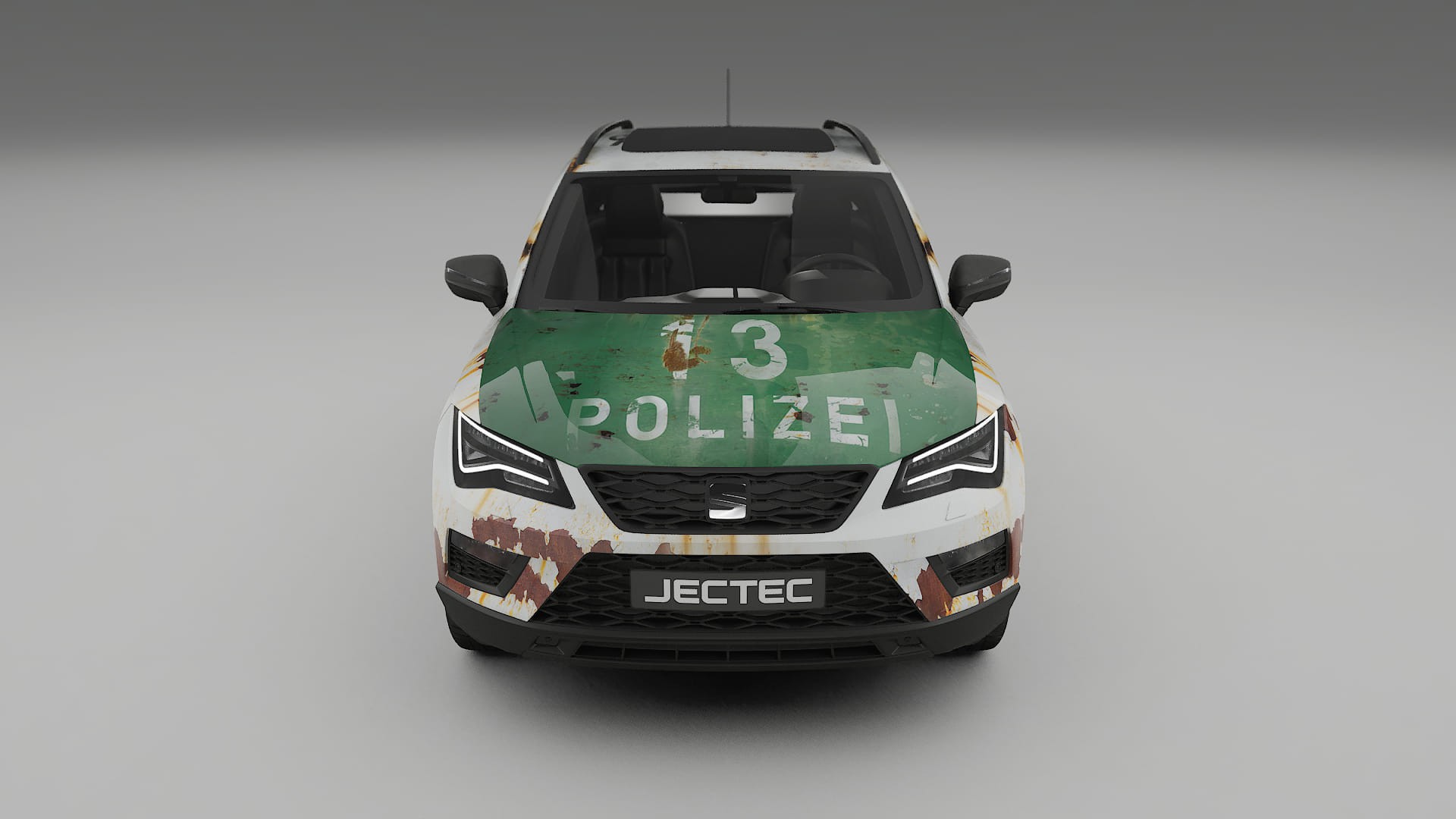 Seat Ateca KH7 COBRA 11 – Design-Wrap PPF-Kit aus bedruckbarer Polyurethanfolie