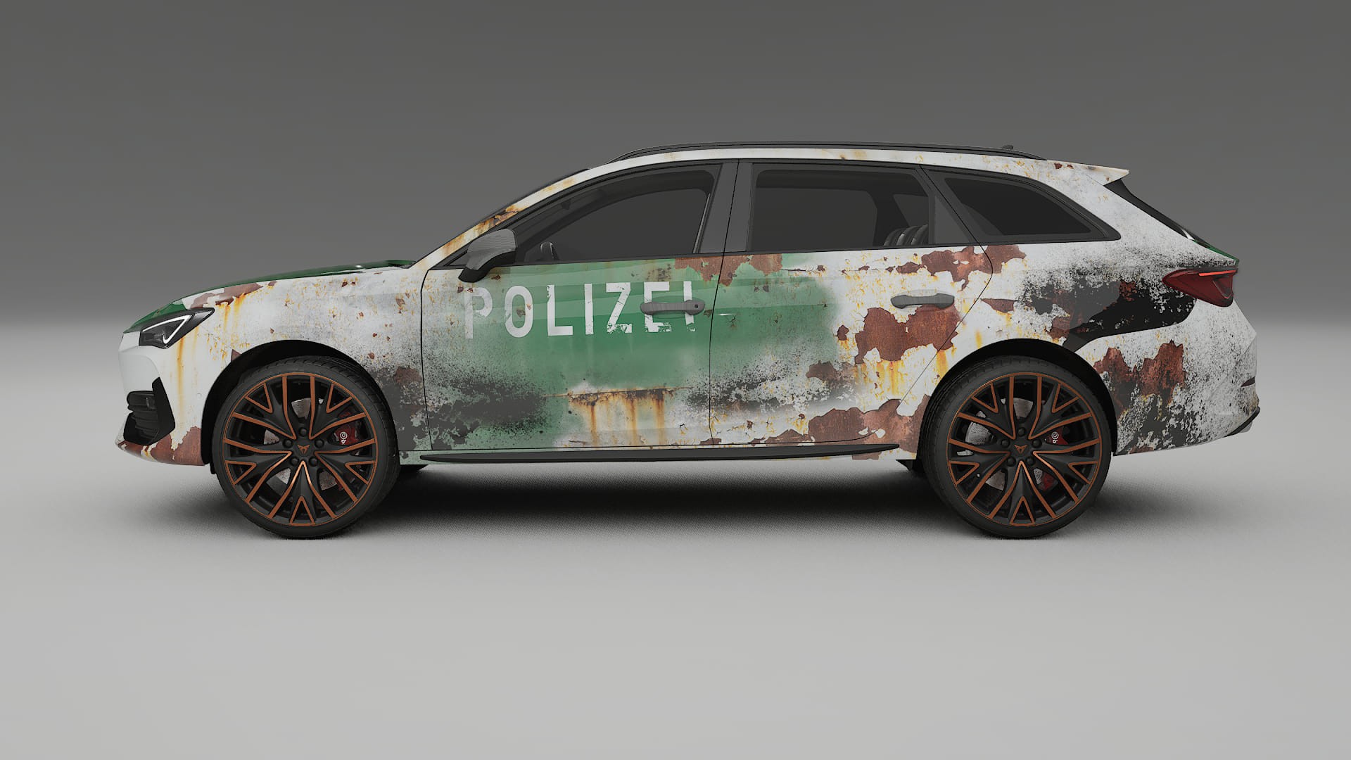 Seat Leon Cupra KL COBRA 11 – Design-Wrap PPF-Kit aus bedruckbarer Polyurethanfolie