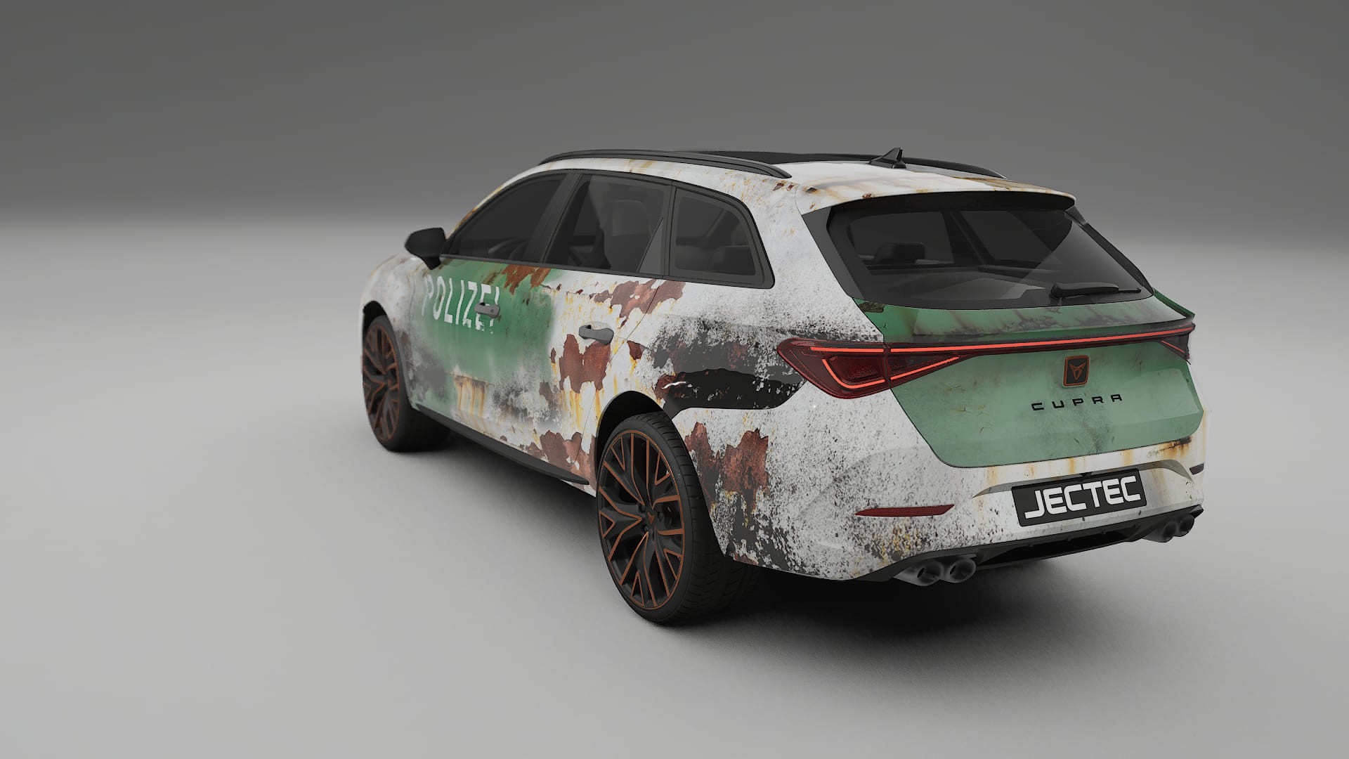 Seat Leon Cupra KL COBRA 11 – Design-Wrap PPF-Kit aus bedruckbarer Polyurethanfolie