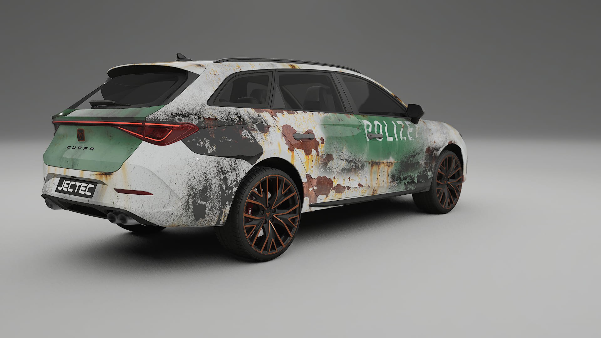 Seat Leon Cupra KL COBRA 11 – Design-Wrap PPF-Kit aus bedruckbarer Polyurethanfolie