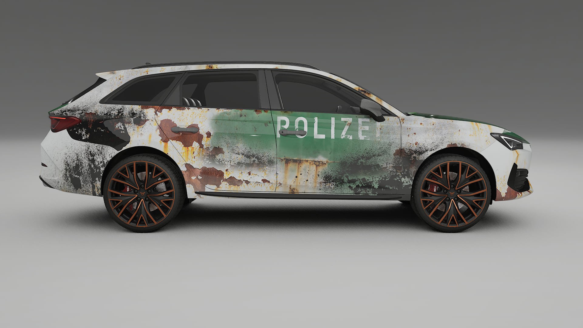 Seat Leon Cupra KL COBRA 11 – Design-Wrap PPF-Kit aus bedruckbarer Polyurethanfolie
