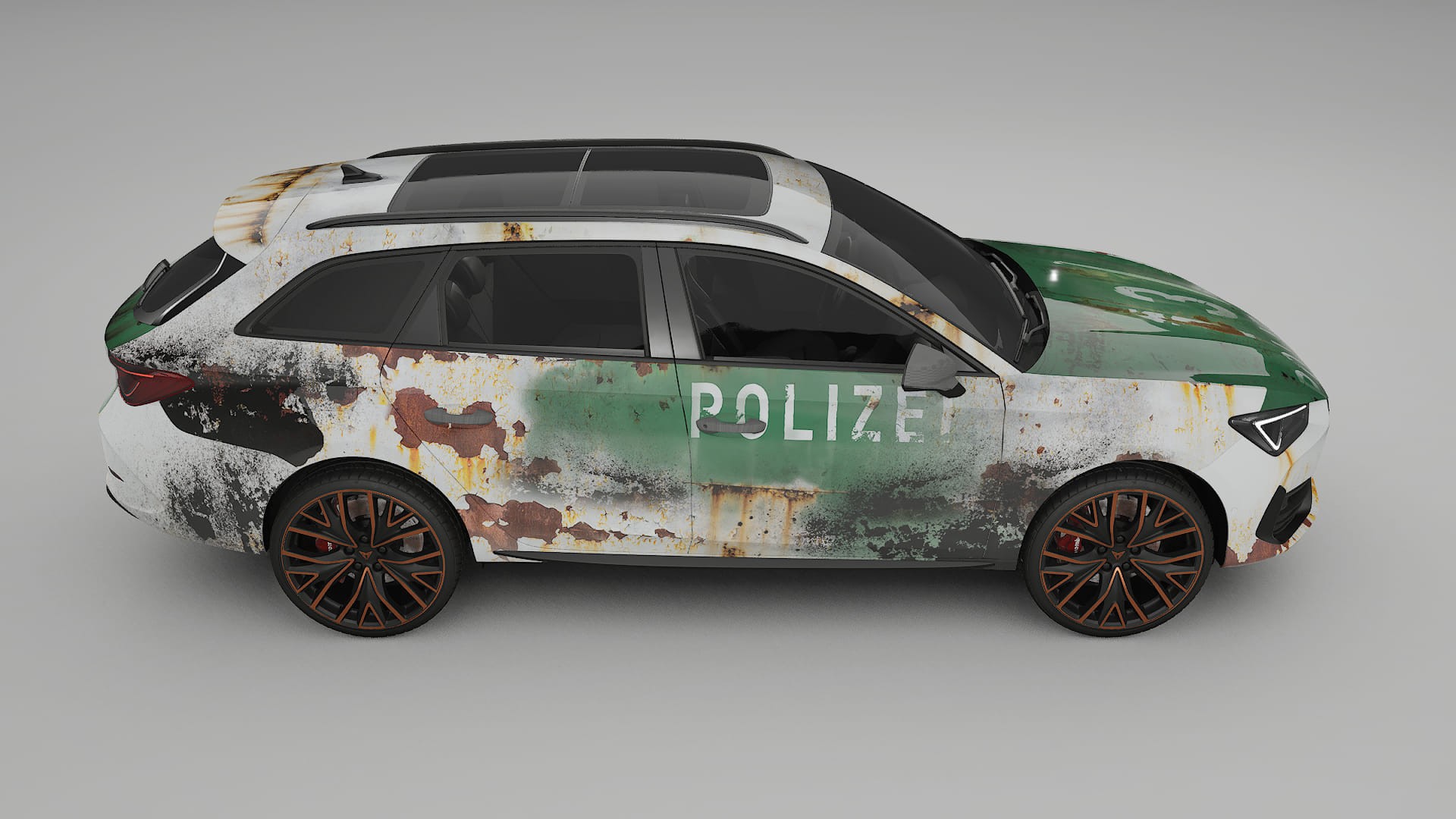 Seat Leon Cupra KL COBRA 11 – Design-Wrap PPF-Kit aus bedruckbarer Polyurethanfolie