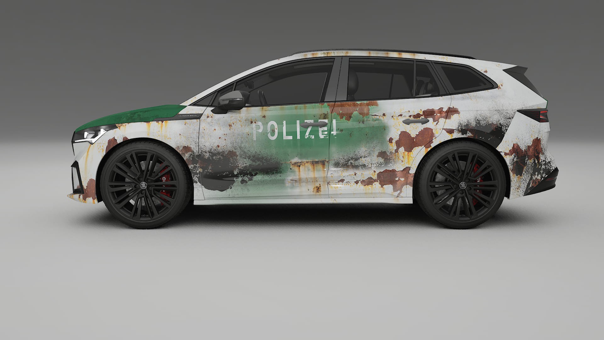 Škoda Enyaq MEB COBRA 11 – Design-Wrap PPF-Kit aus bedruckbarer Polyurethanfolie