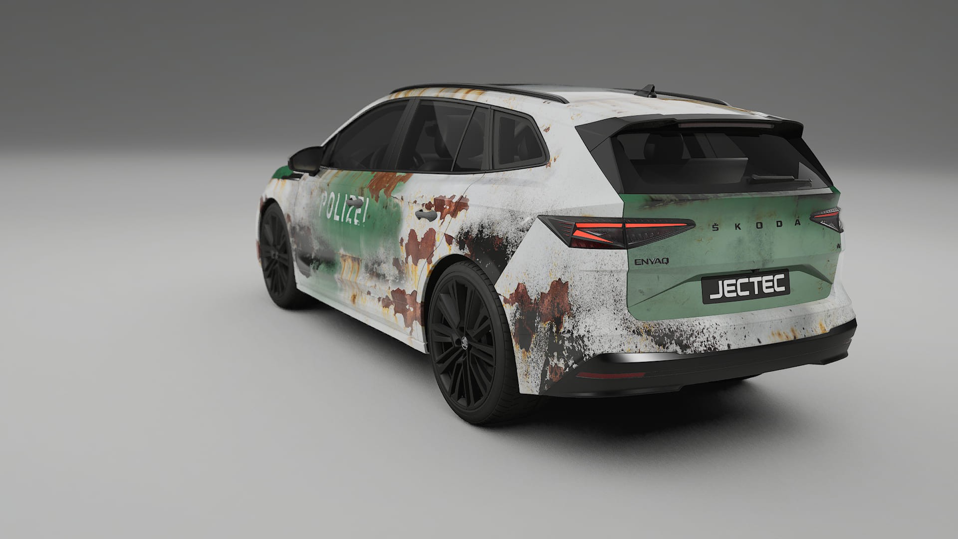 Škoda Enyaq MEB COBRA 11 – Design-Wrap PPF-Kit aus bedruckbarer Polyurethanfolie
