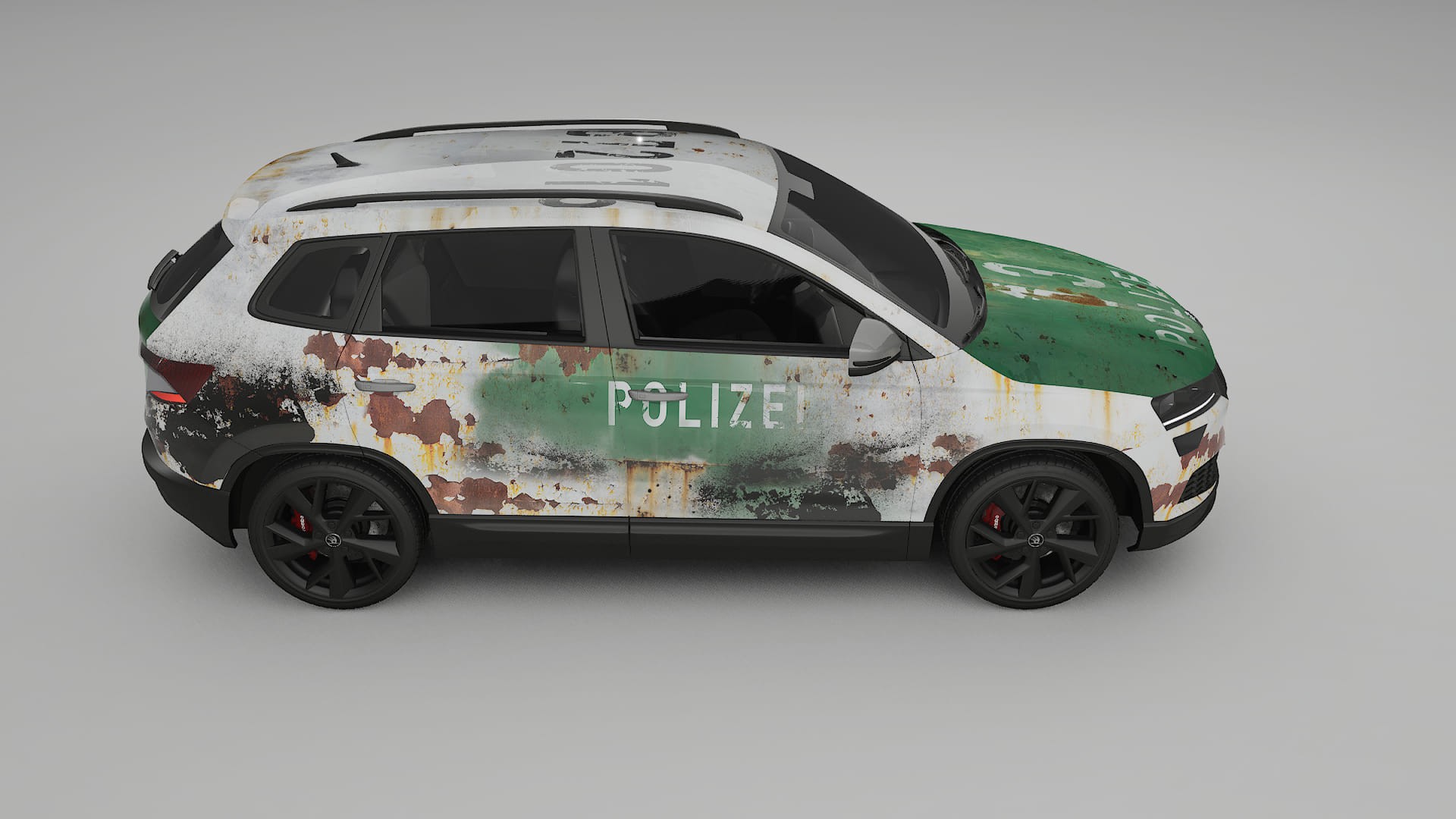 Škoda Karoq NU7 COBRA 11 – Design-Wrap PPF-Kit aus bedruckbarer Polyurethanfolie