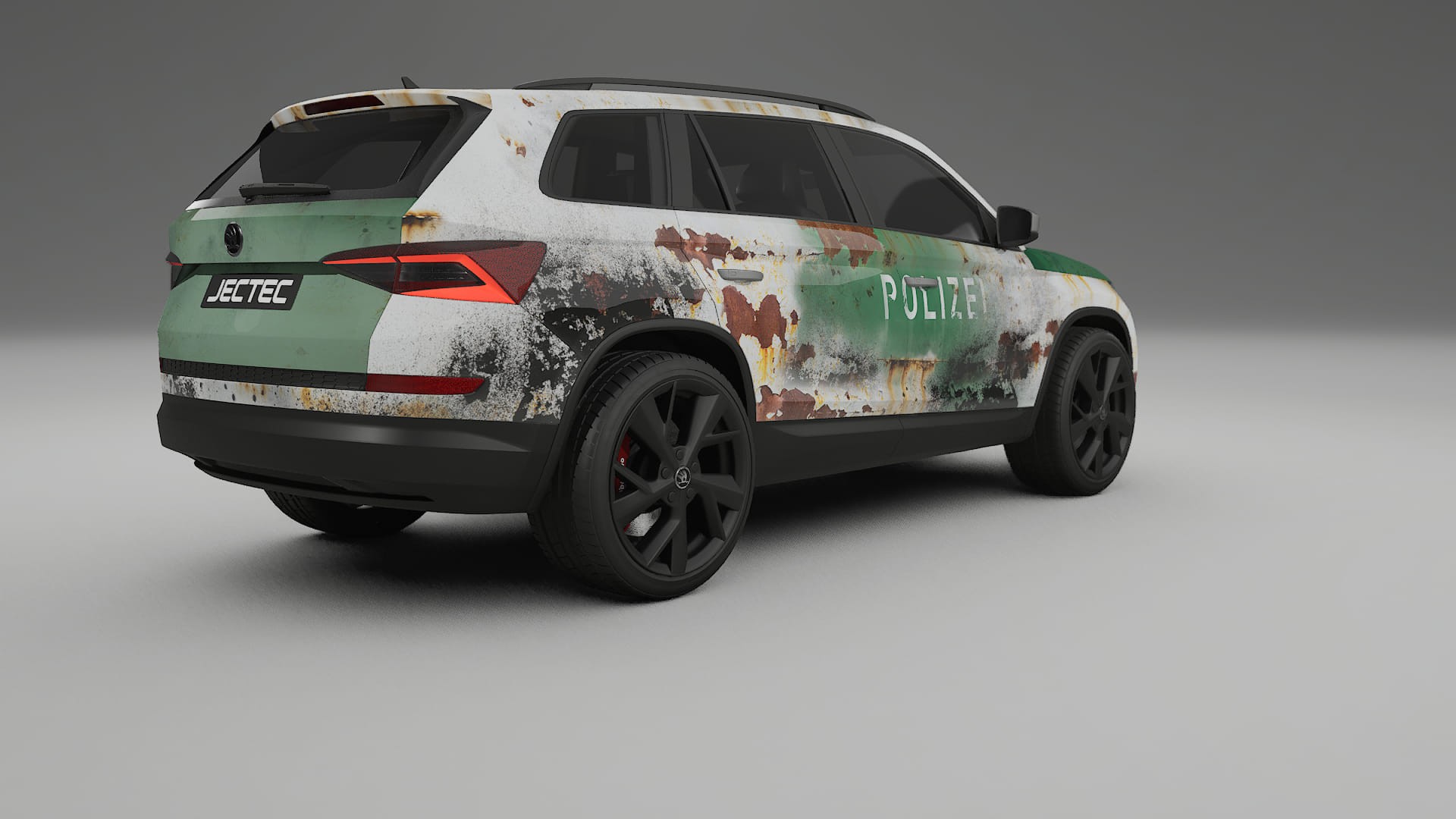 Škoda Kodiaq NS7 COBRA 11 – Design-Wrap PPF-Kit aus bedruckbarer Polyurethanfolie