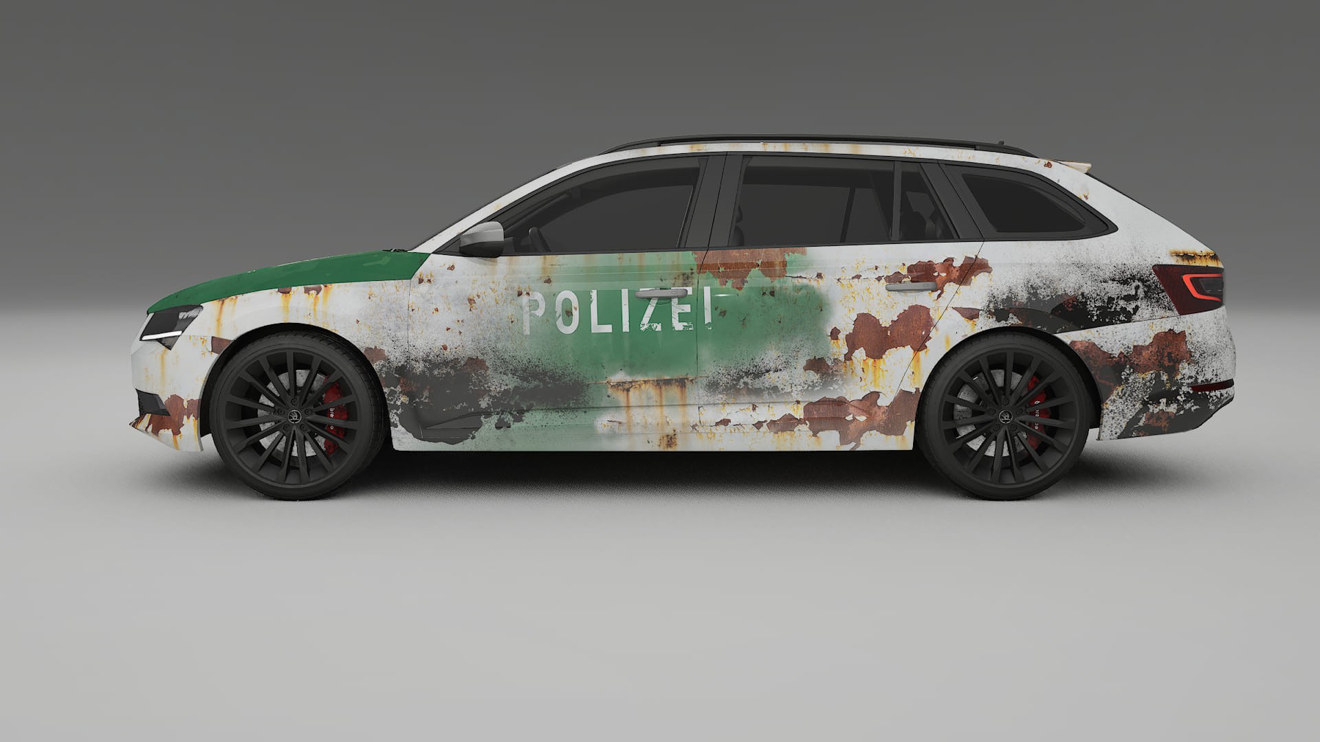 Škoda Superb B8 COBRA 11 – Design-Wrap PPF-Kit aus bedruckbarer Polyurethanfolie