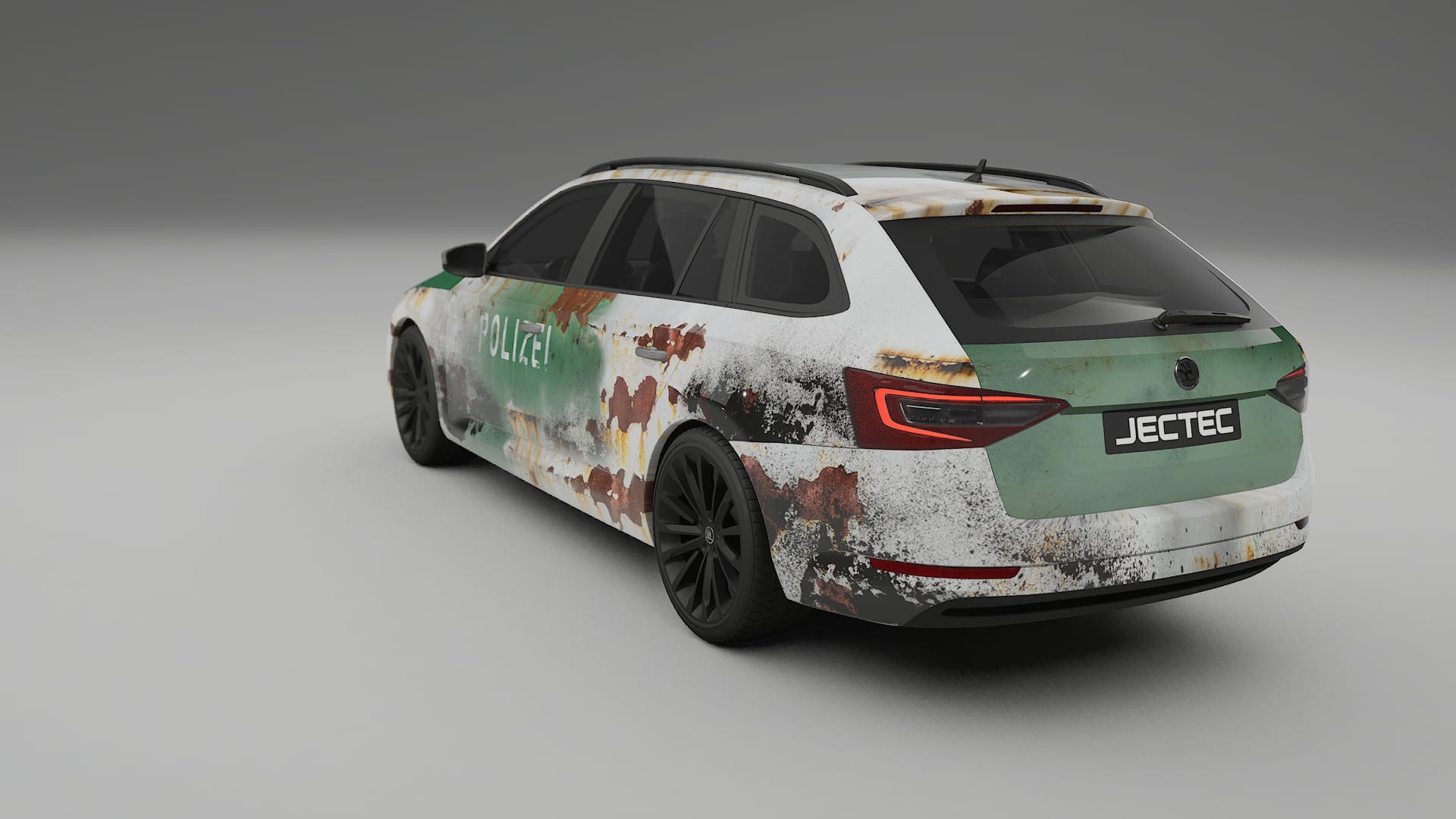 Škoda Superb B8 COBRA 11 – Design-Wrap PPF-Kit aus bedruckbarer Polyurethanfolie