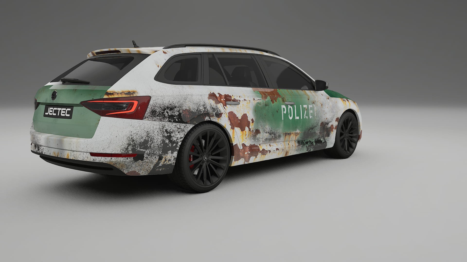 Škoda Superb B8 COBRA 11 – Design-Wrap PPF-Kit aus bedruckbarer Polyurethanfolie