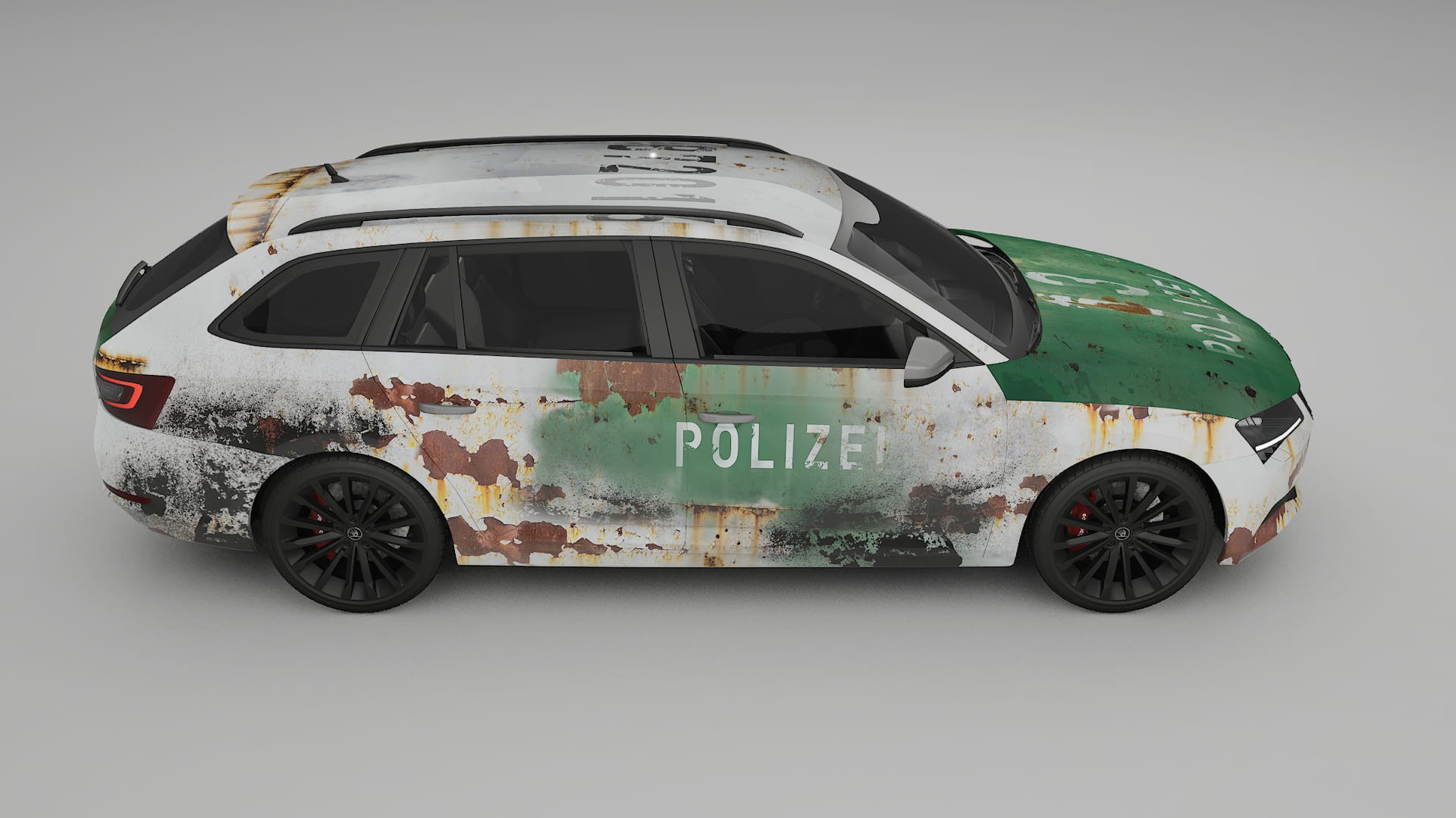 Škoda Superb B8 COBRA 11 – Design-Wrap PPF-Kit aus bedruckbarer Polyurethanfolie