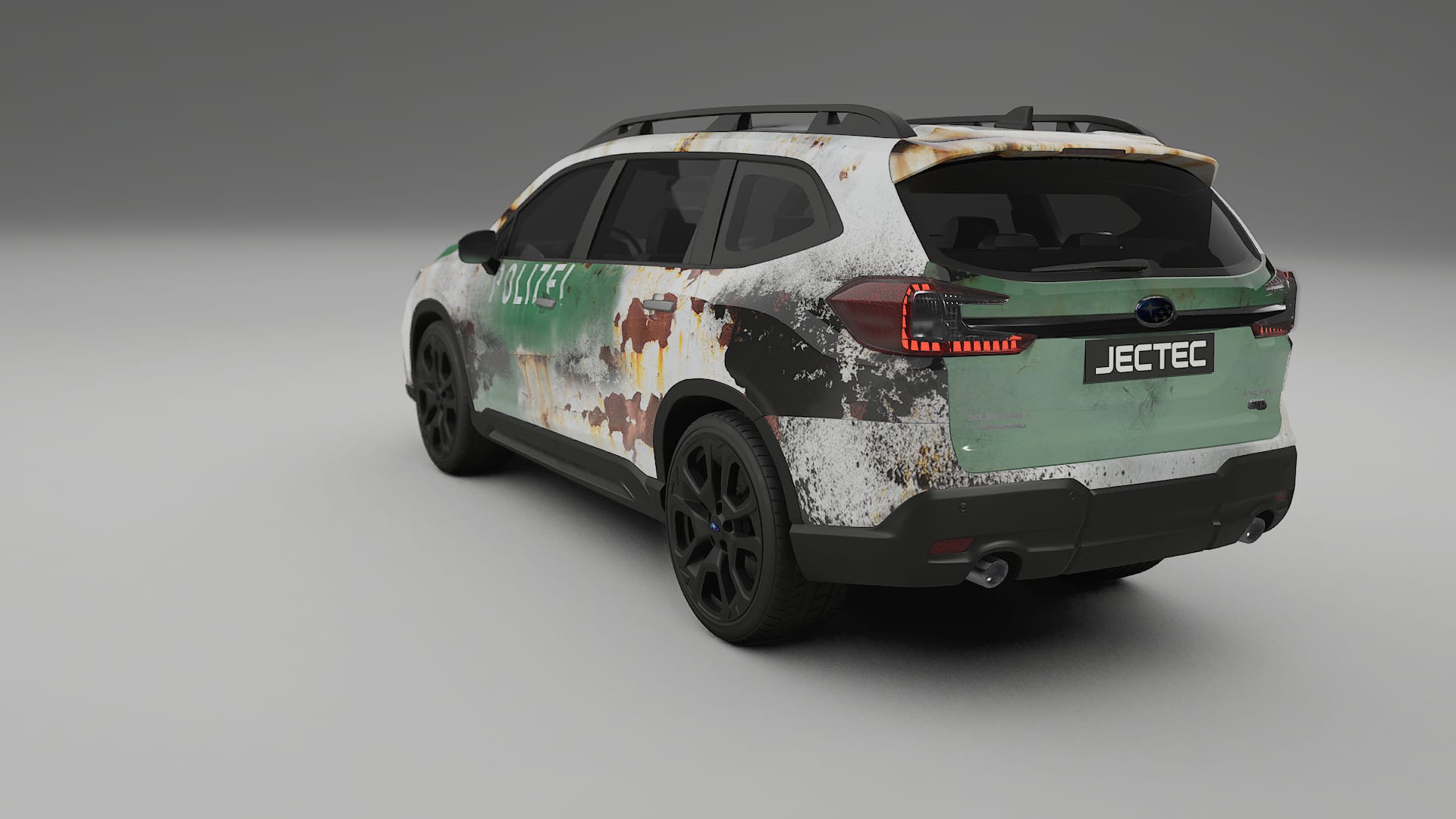Subaru Ascent BT facelift LCI COBRA 11 – Design-Wrap PPF-Kit aus bedruckbarer Polyurethanfolie