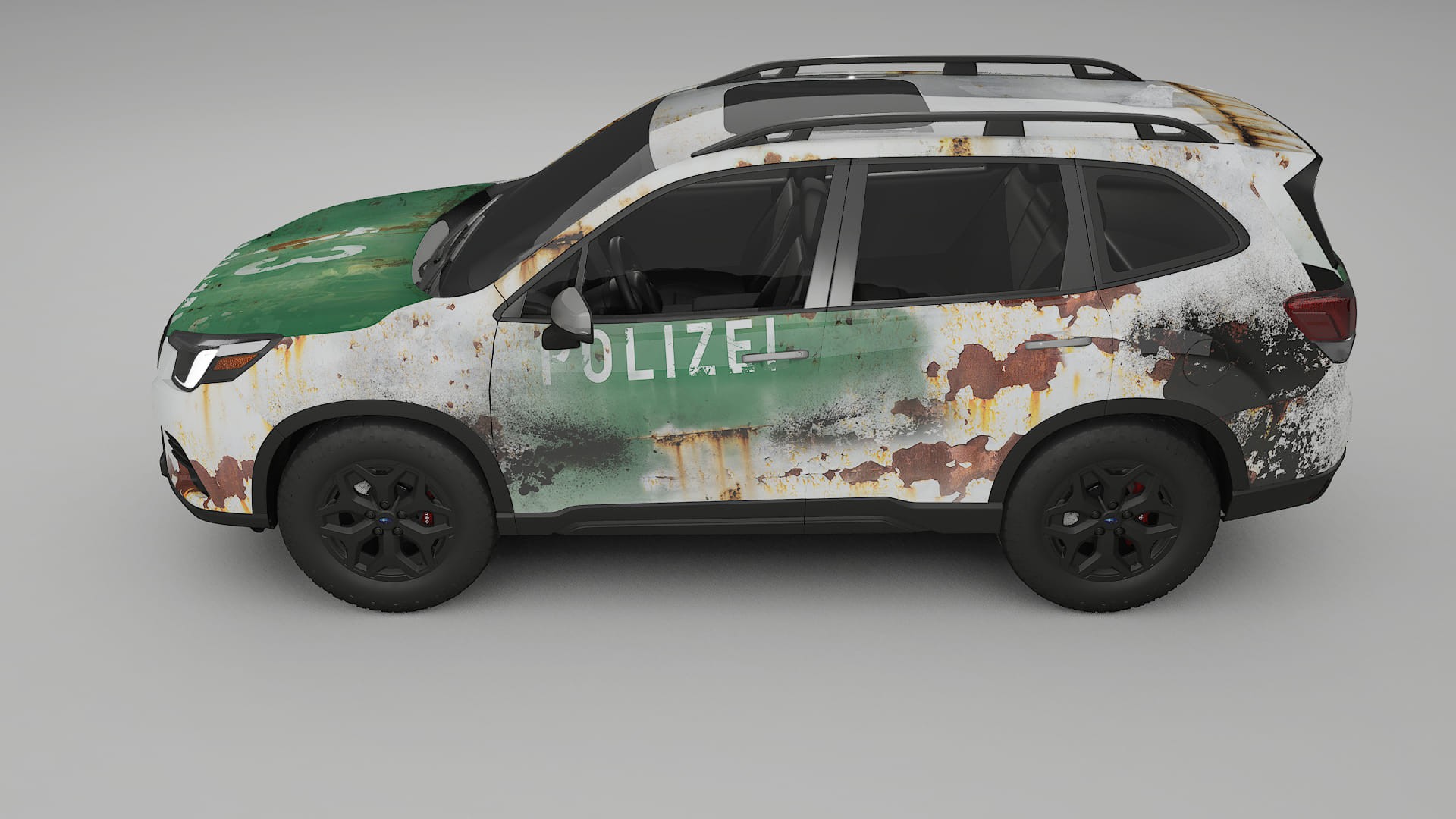 Subaru Forester V SK facelift LCI COBRA 11 – Design-Wrap PPF-Kit aus bedruckbarer Polyurethanfolie