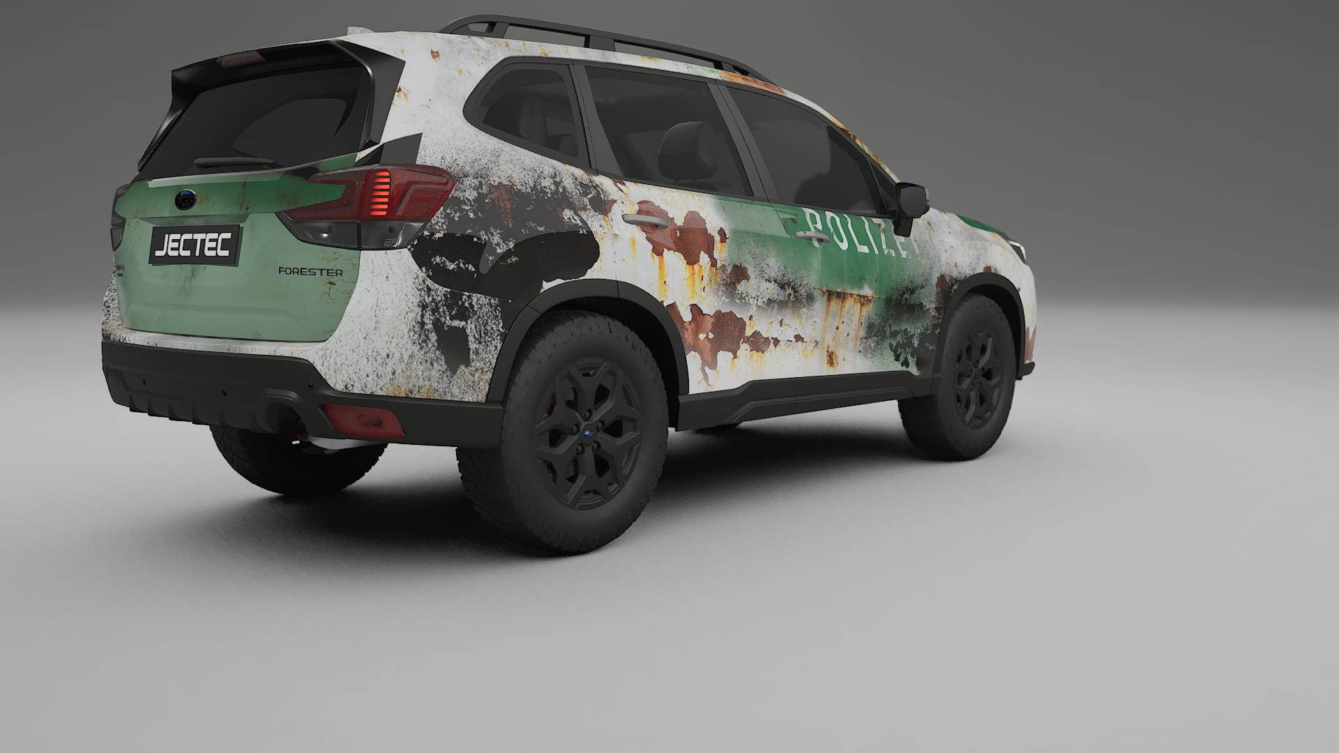 Subaru Forester V SK facelift LCI COBRA 11 – Design-Wrap PPF-Kit aus bedruckbarer Polyurethanfolie