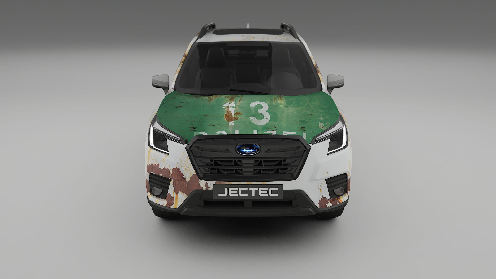 Subaru Forester V SK facelift LCI COBRA 11 – Design-Wrap PPF-Kit aus bedruckbarer Polyurethanfolie