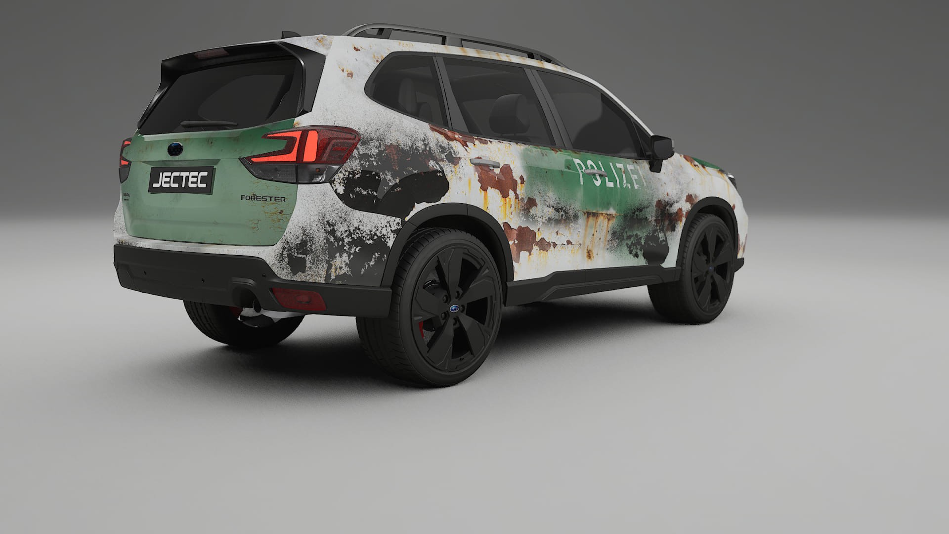 Subaru Forester V SK prefacelift pre-LCI COBRA 11 – Design-Wrap PPF-Kit aus bedruckbarer Polyurethanfolie