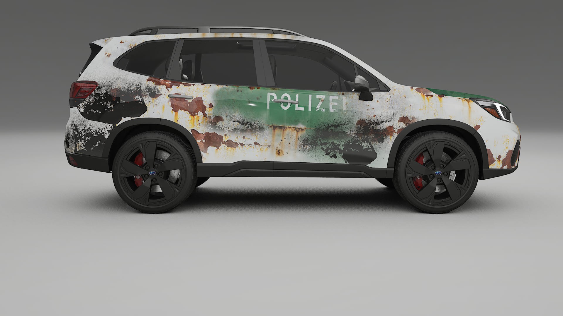 Subaru Forester V SK prefacelift pre-LCI COBRA 11 – Design-Wrap PPF-Kit aus bedruckbarer Polyurethanfolie